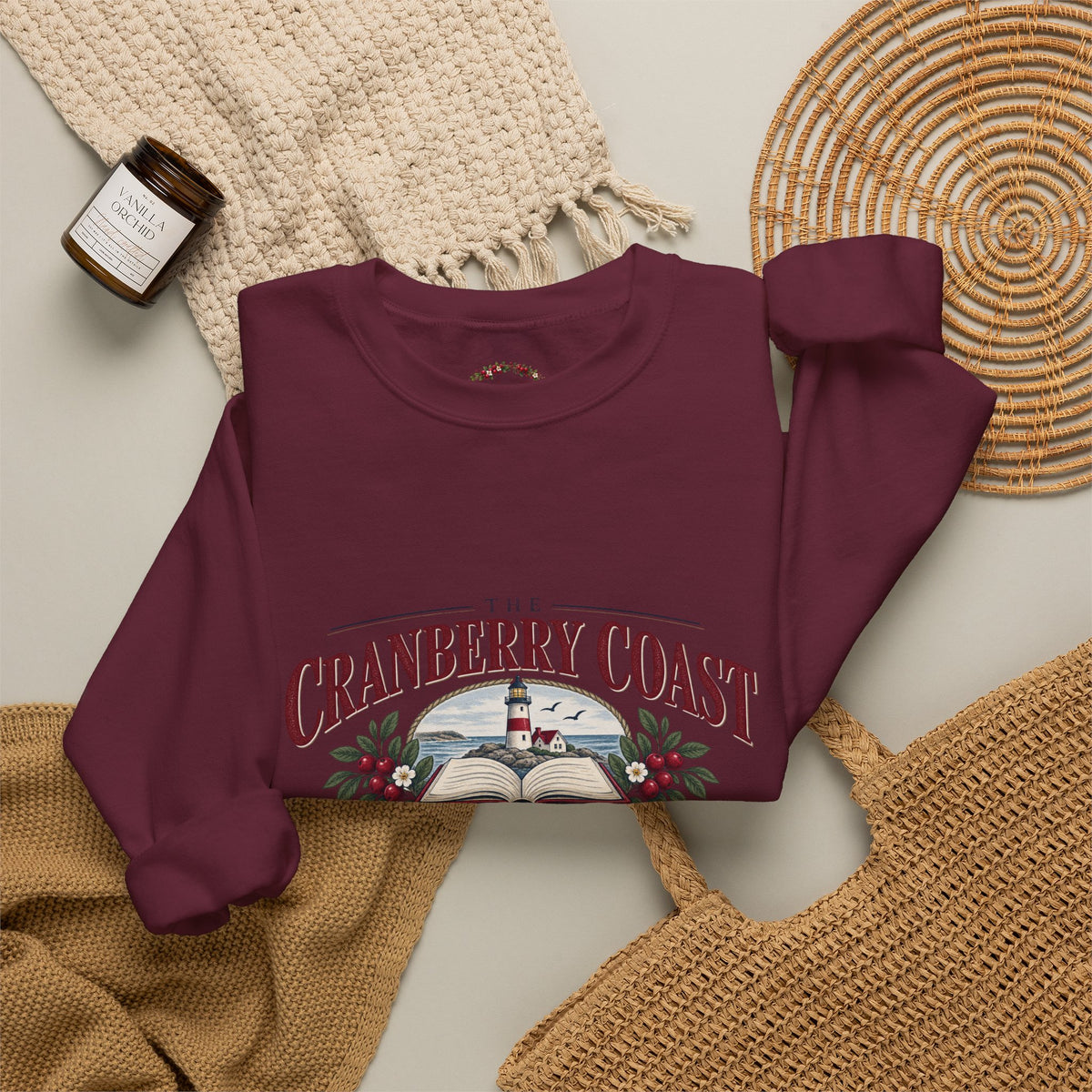 Cranberry Coast Reading Society Crewneck