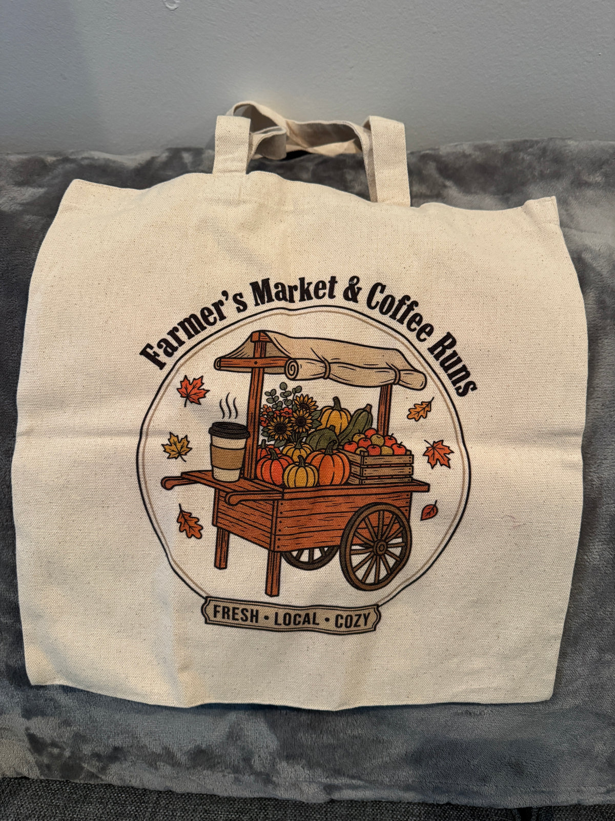 Farmer’s Market & Coffee Runs Tote
