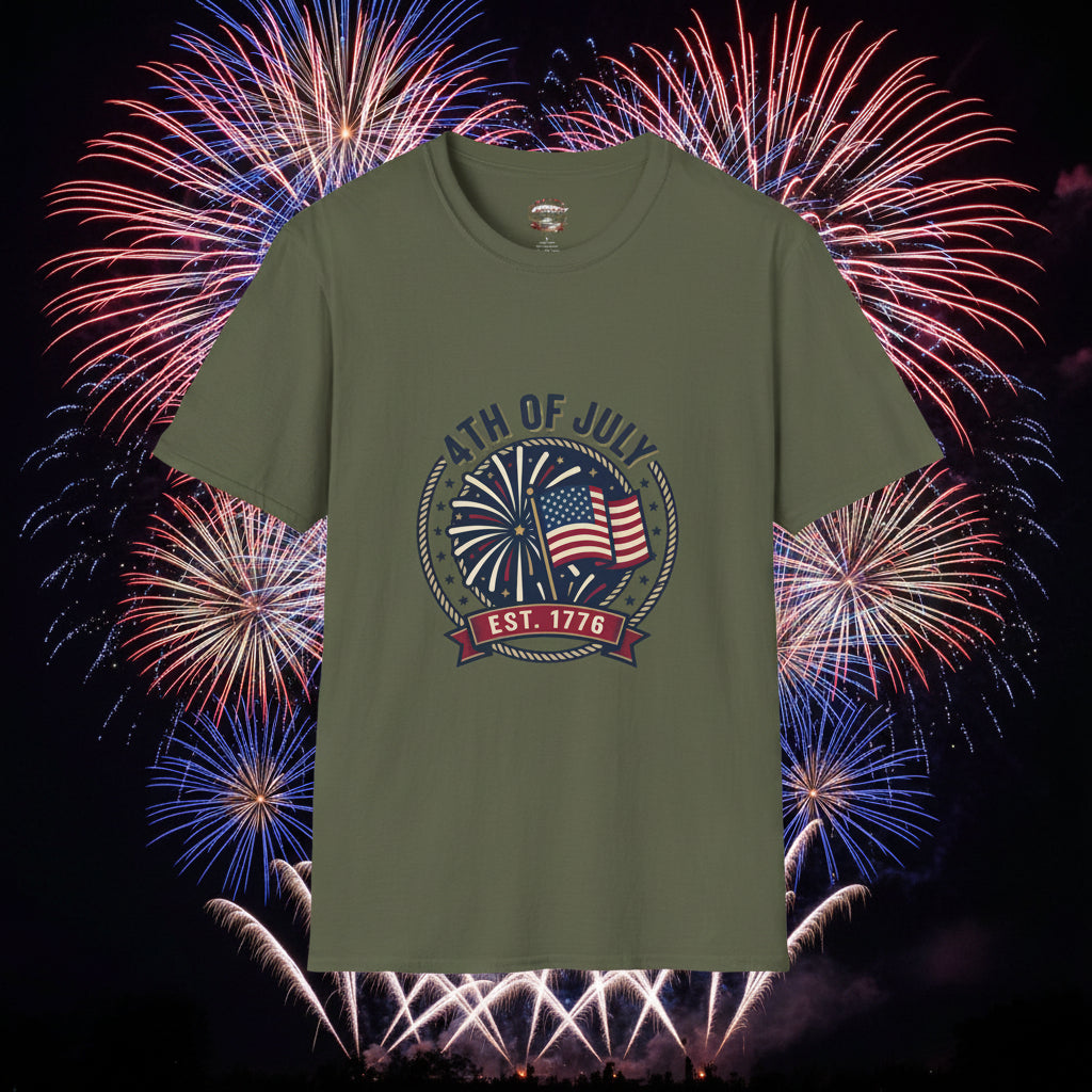 4th of July Fireworks Tee