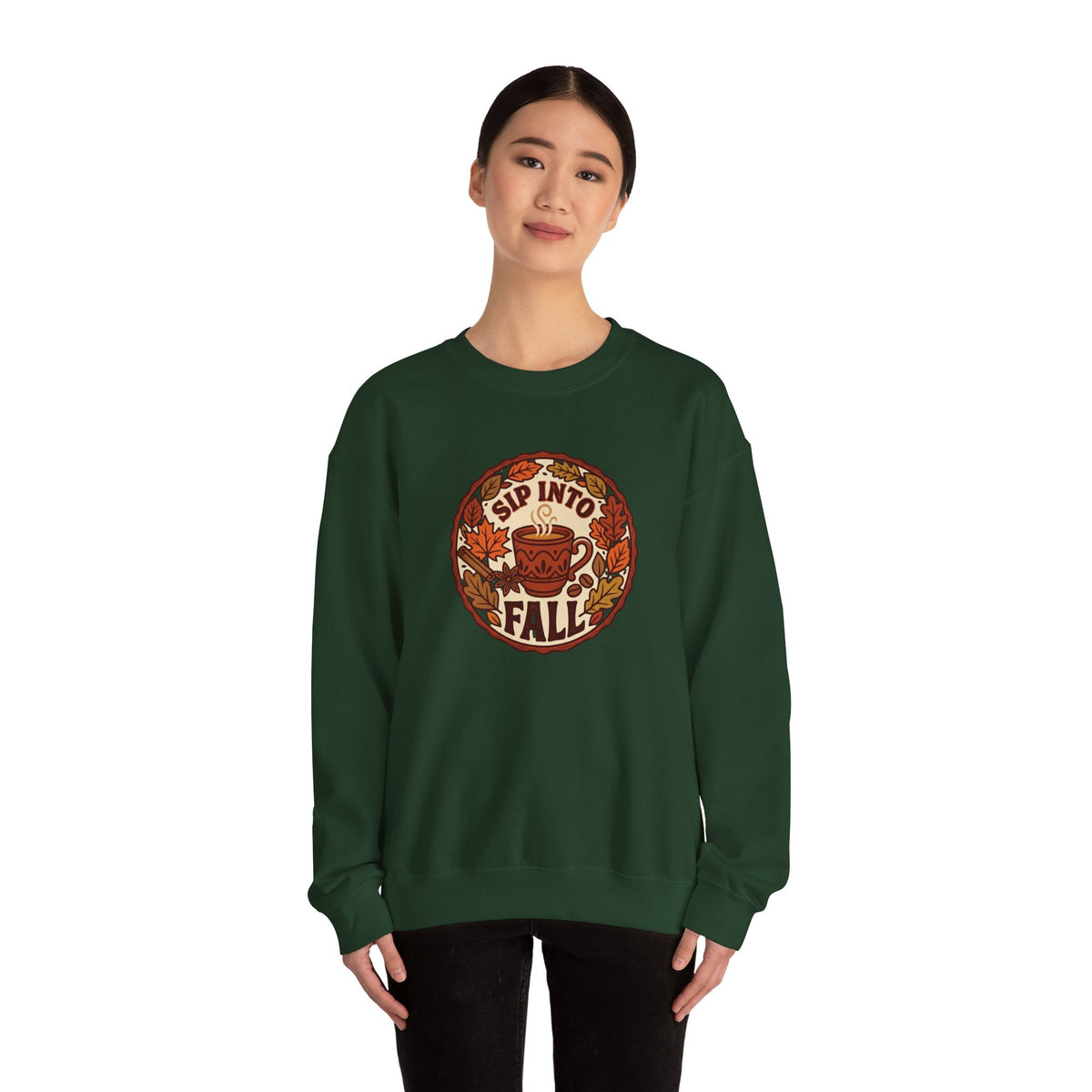 Sip Into Fall Crewneck