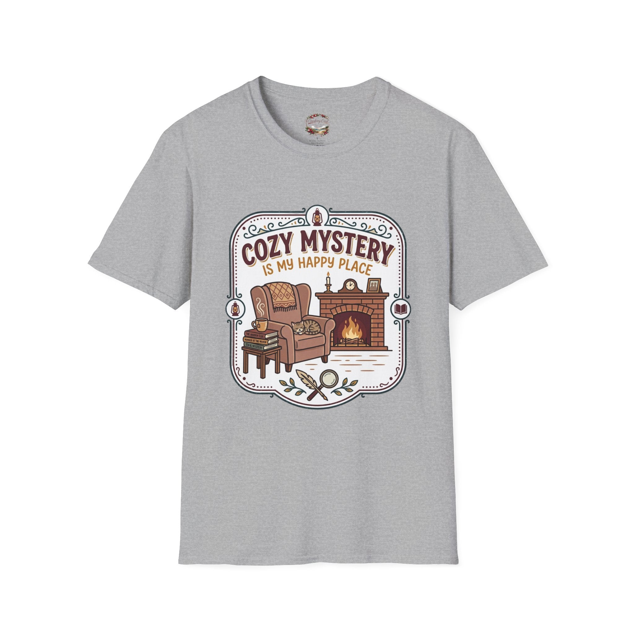 Cozy Mystery Is My Happy Place Tee