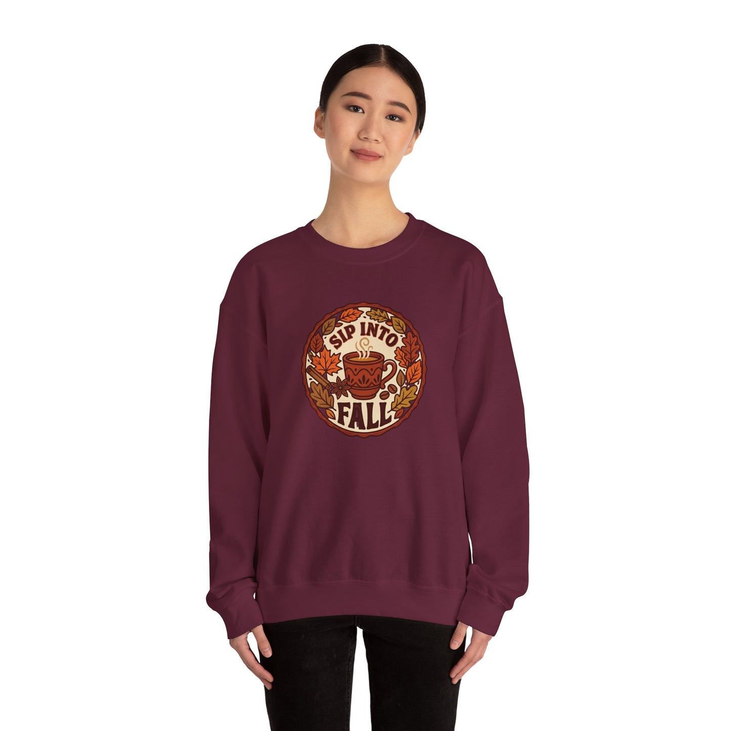 Sip Into Fall Crewneck