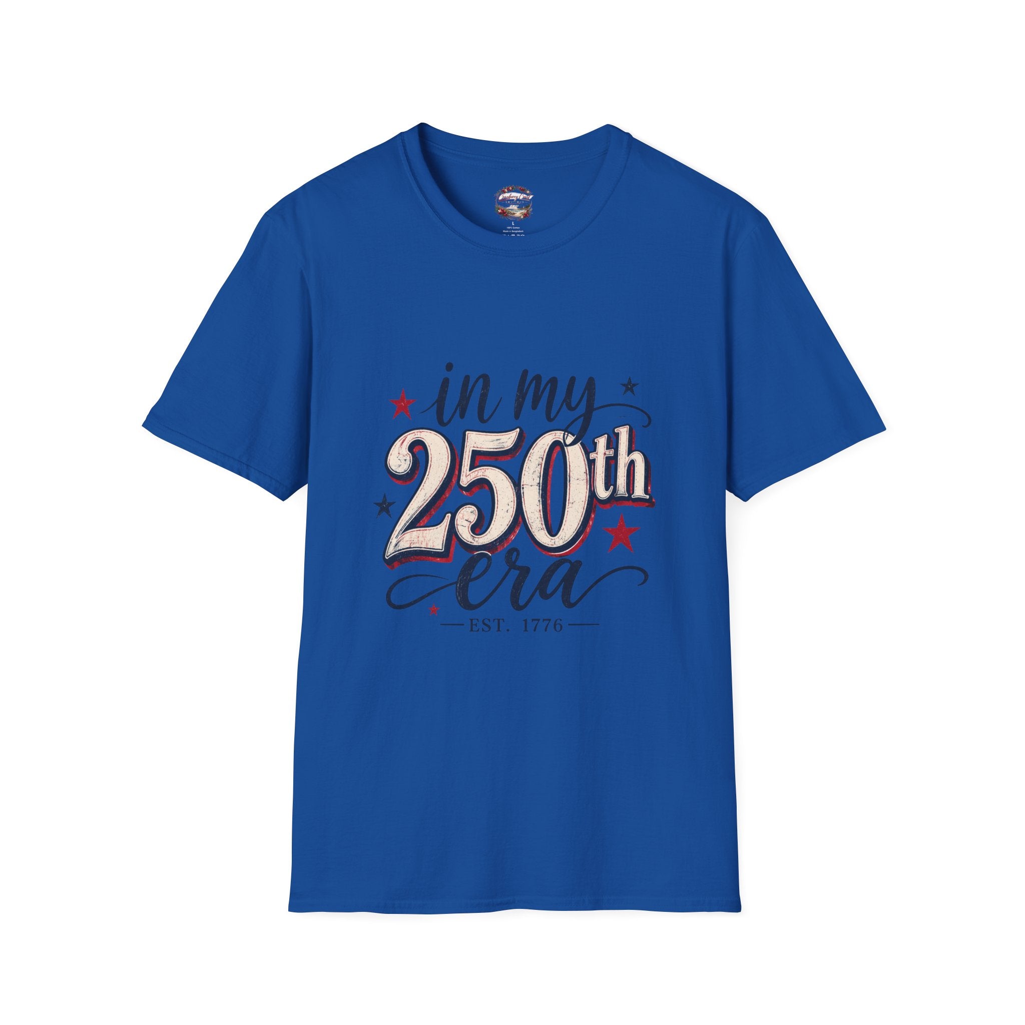In My 250th Era Tee White Logo