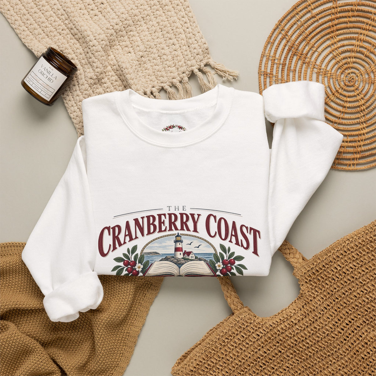 Cranberry Coast Reading Society Crewneck