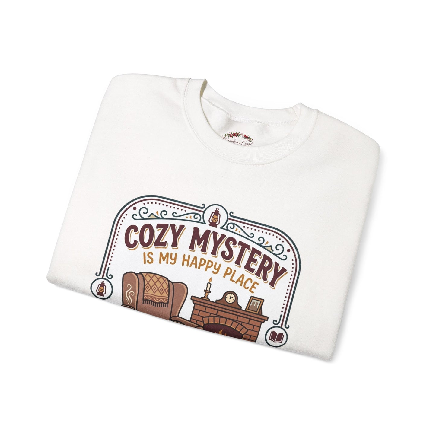 Cozy Mystery Is My Happy Place Crewneck
