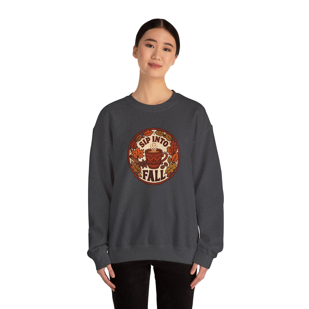 Sip Into Fall Crewneck