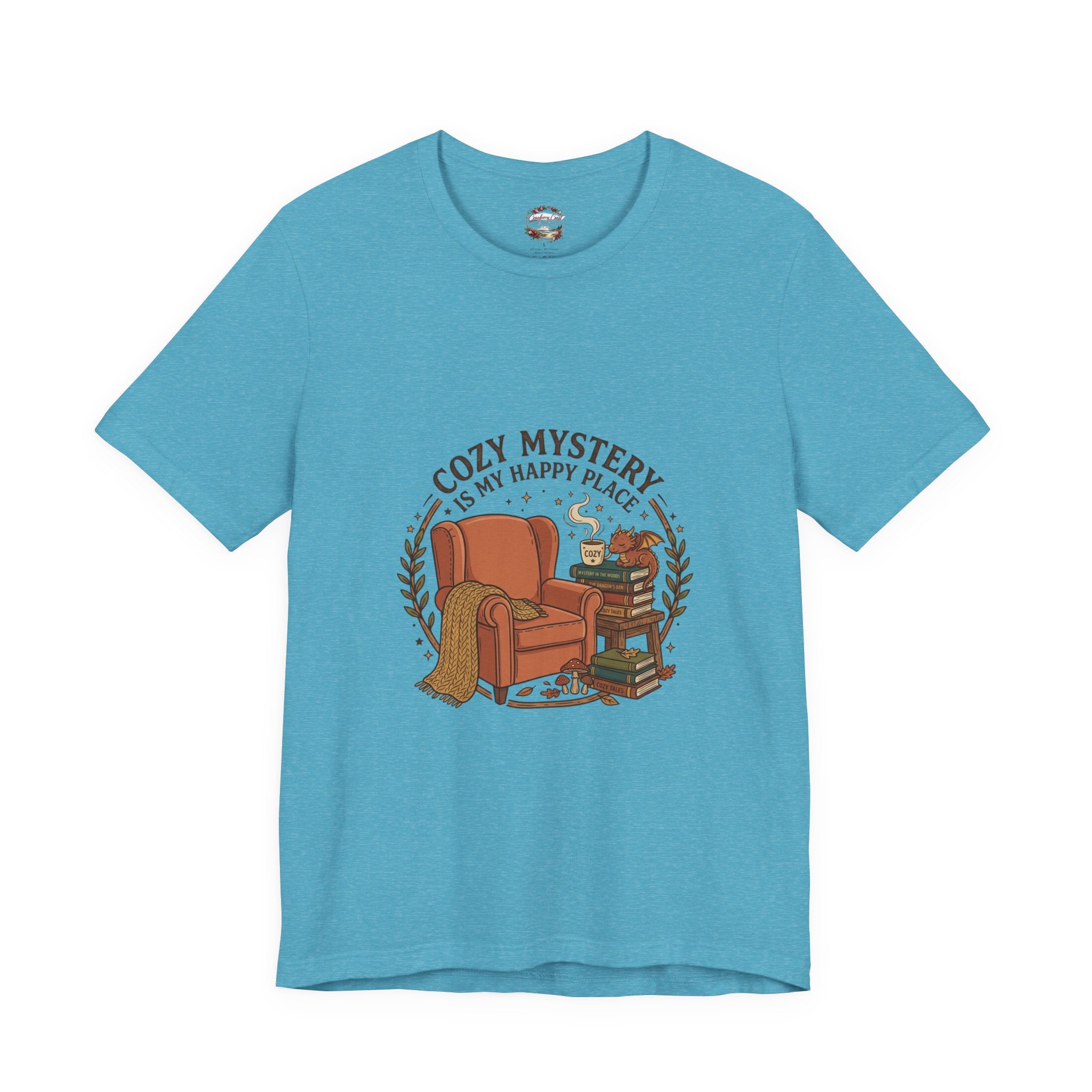 "Cozy Mystery Is My Happy Place" Tee