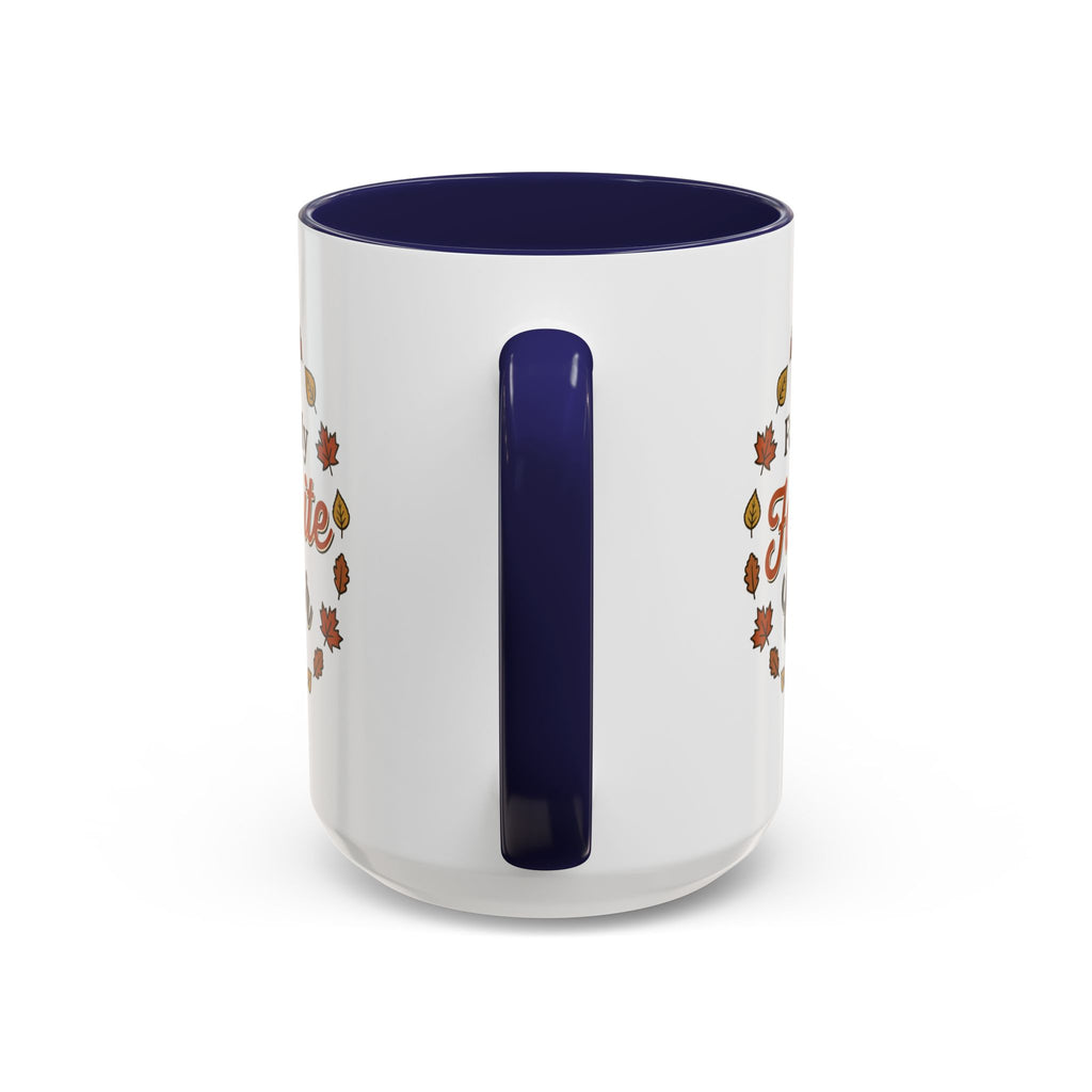 Fall Is My Favorite Color Accent Coffee Mug