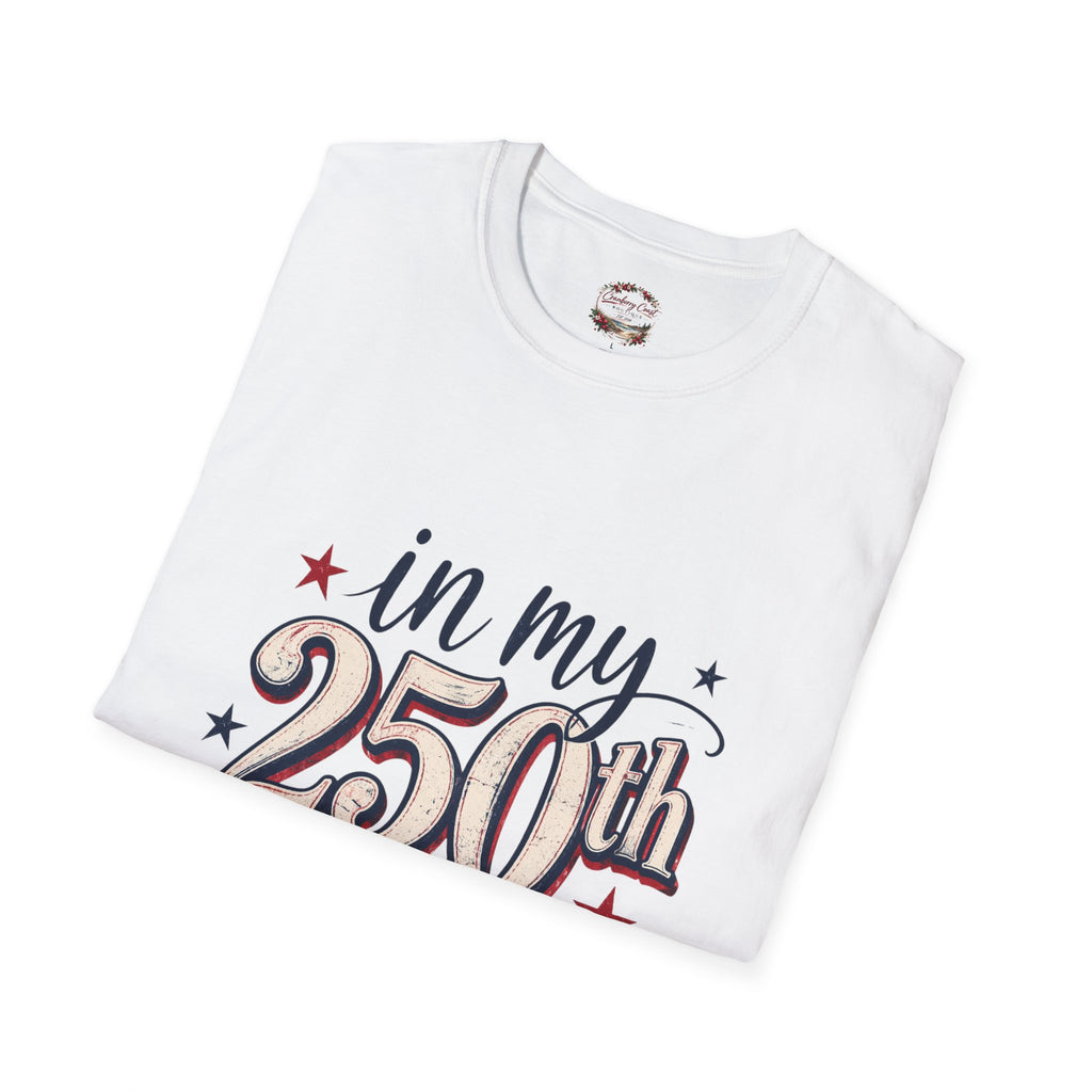 In My 250th Era Tee White Logo