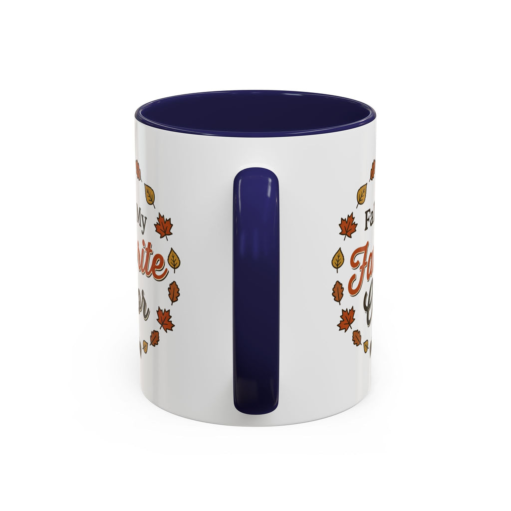 Fall Is My Favorite Color Accent Coffee Mug