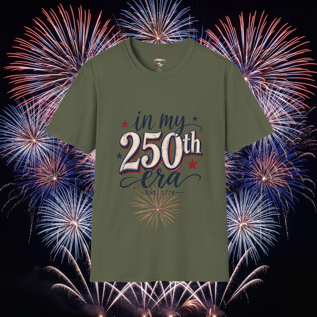 In My 250th Era Tee White Logo