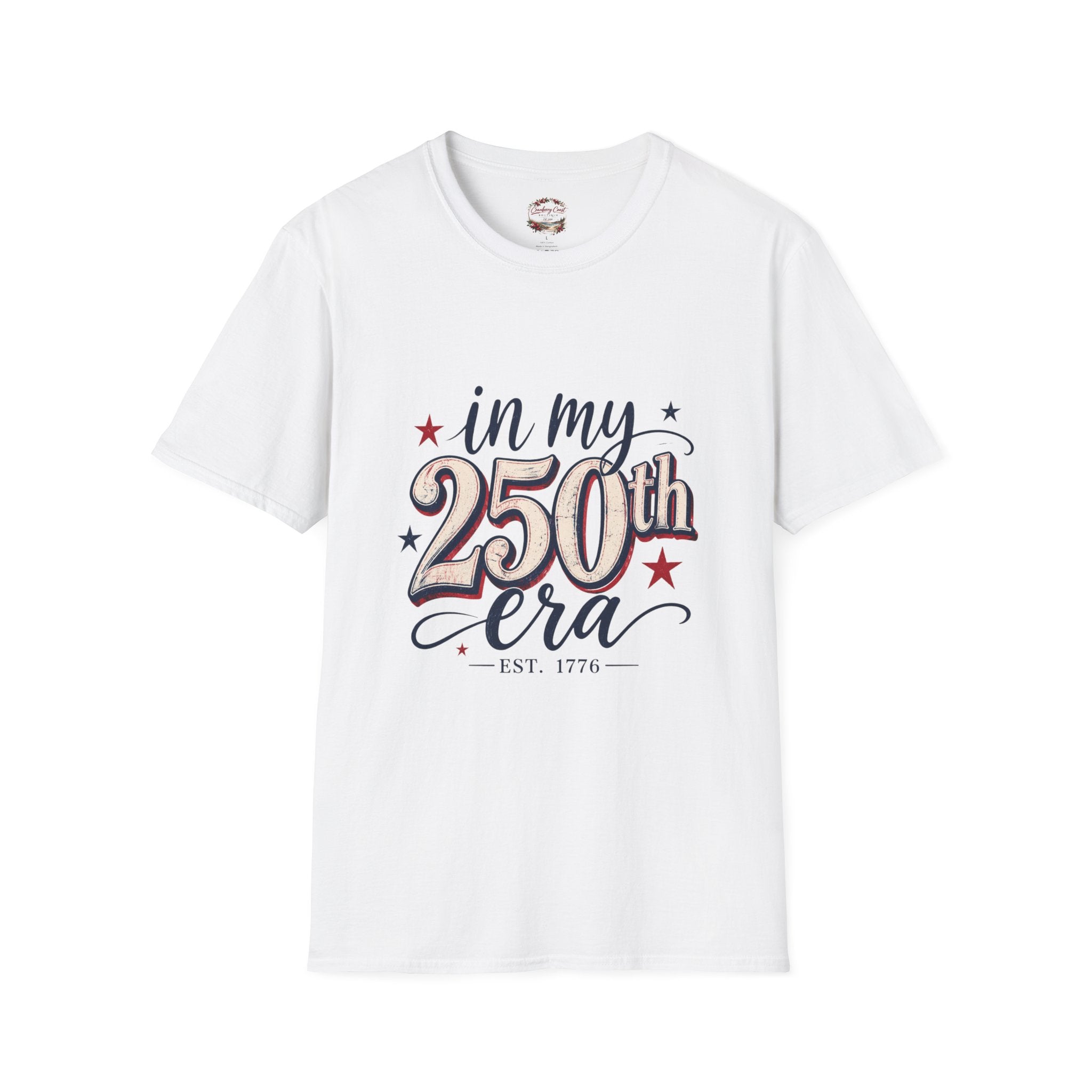 In My 250th Era Tee White Logo