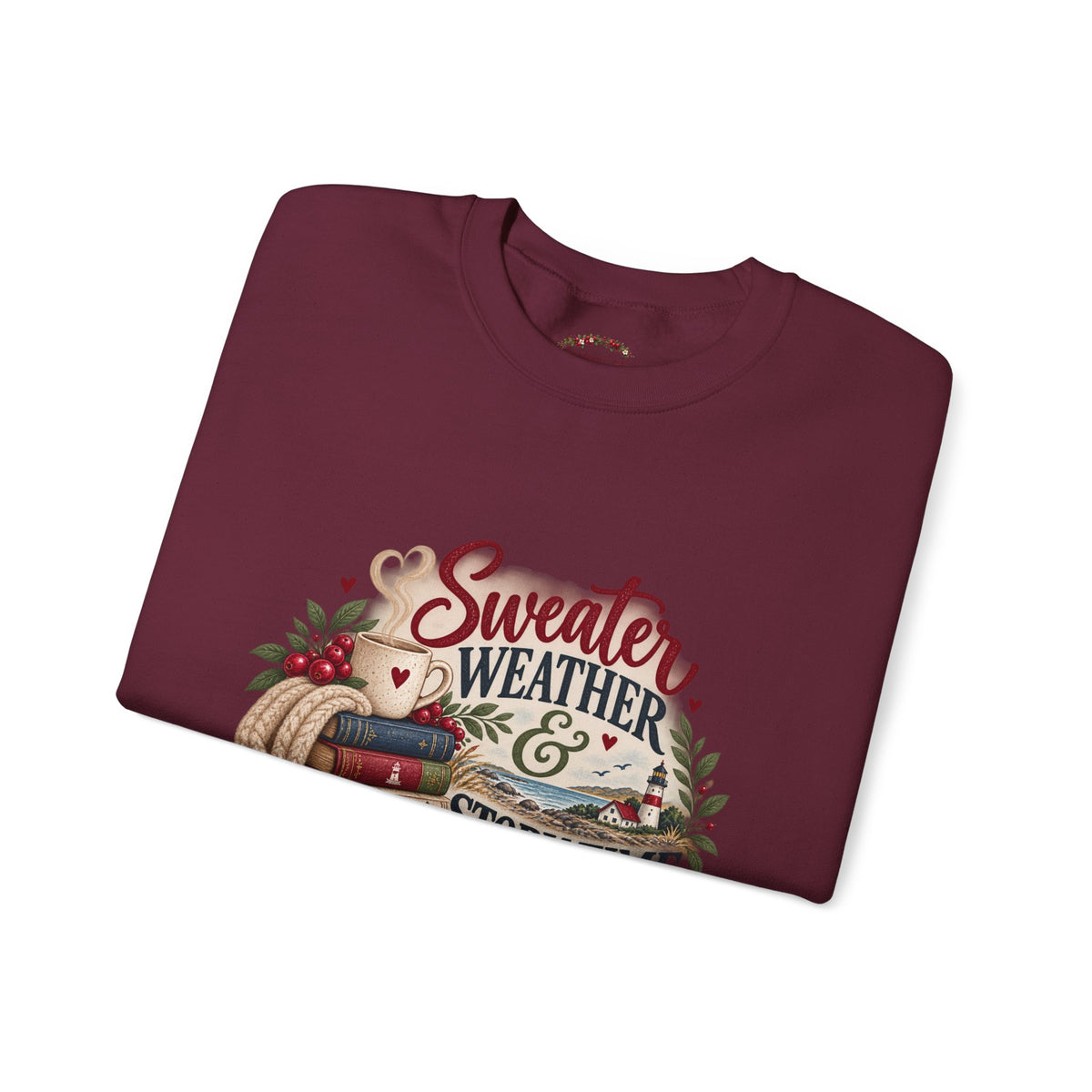 Sweater Weather & Story Time Crewneck