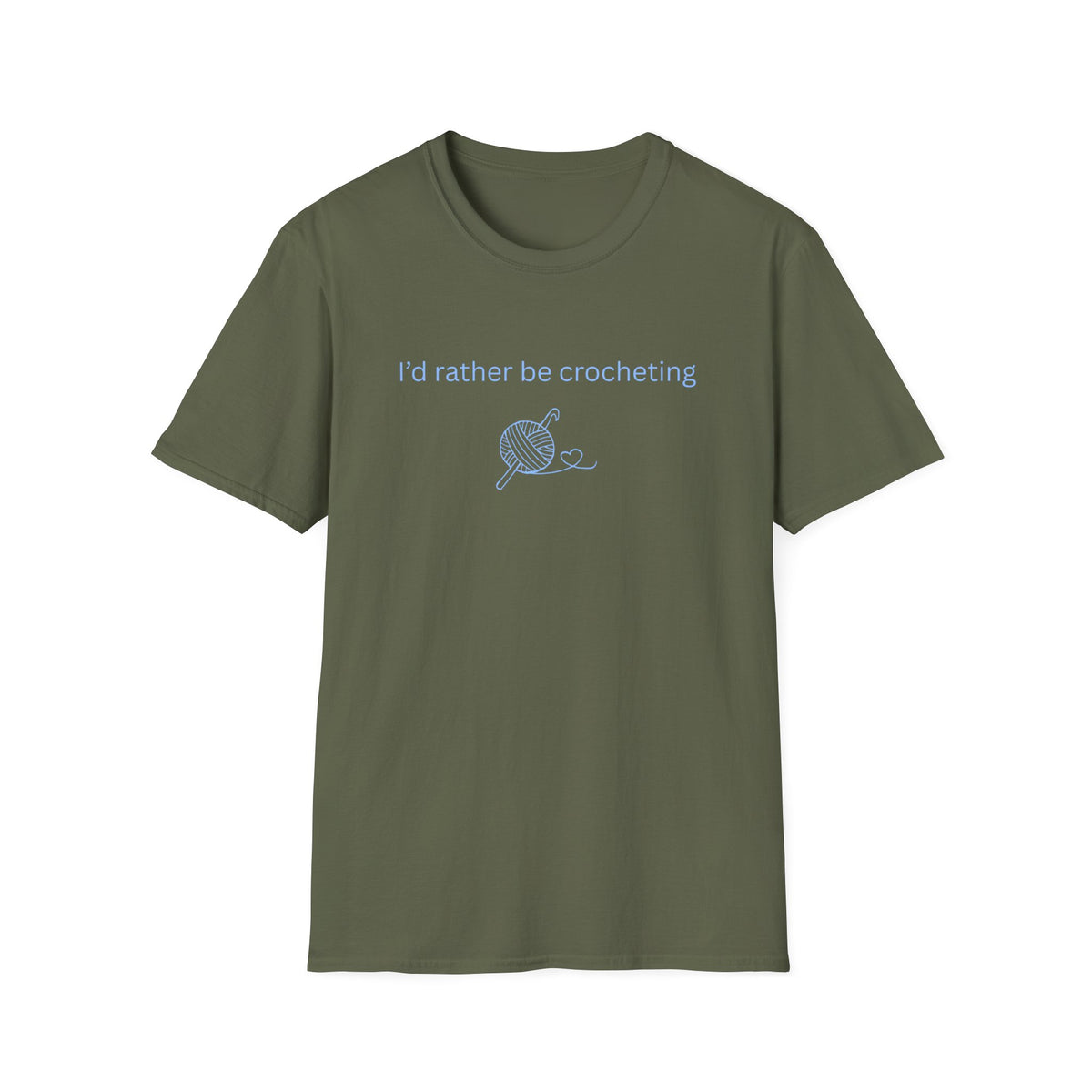 I'd Rather Be Crocheting Tee