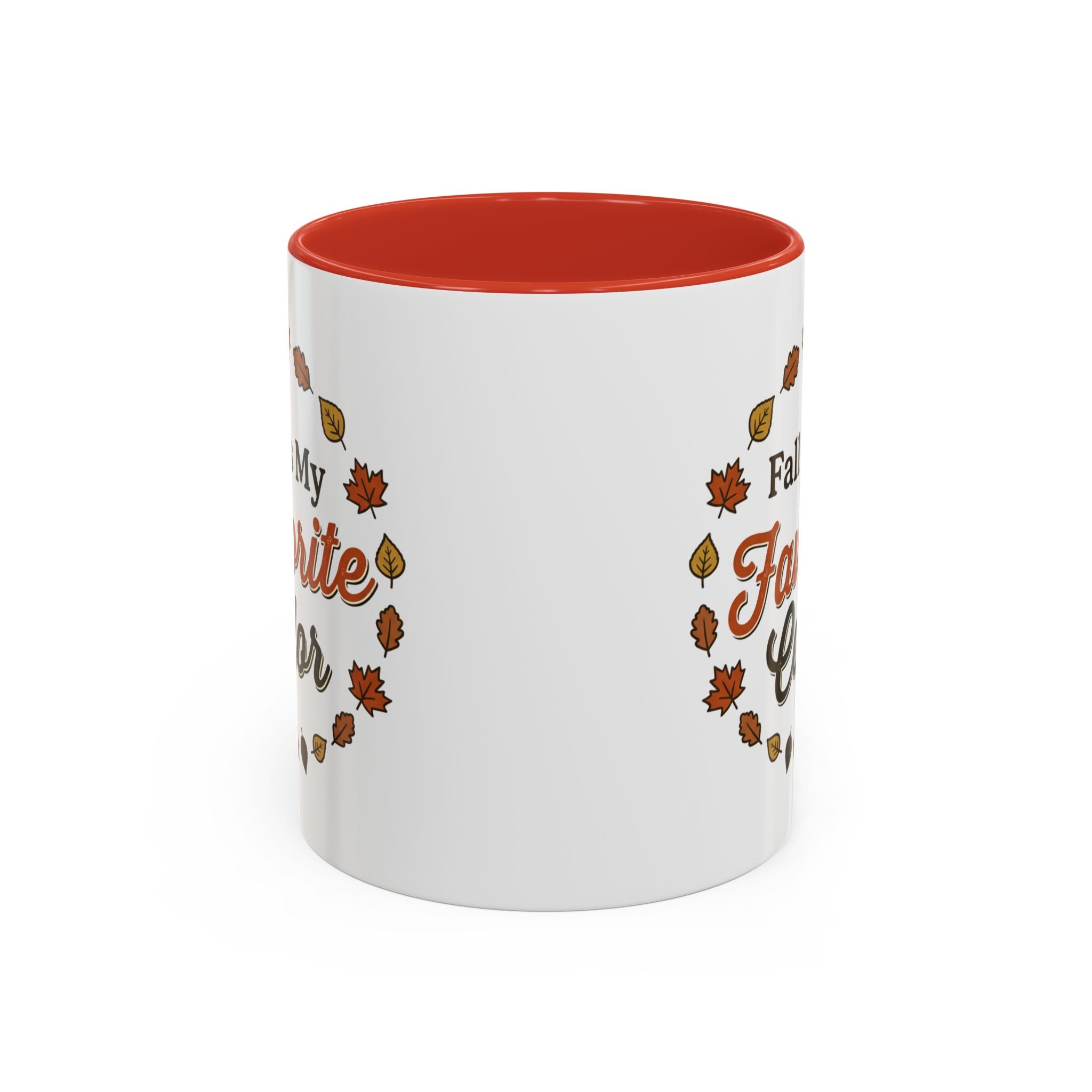 Fall Is My Favorite Color Accent Coffee Mug