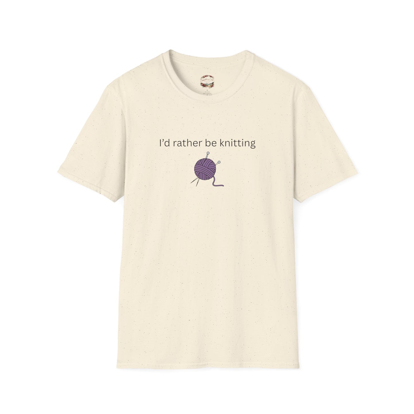 I'd Rather Be Knitting Graphic Tee
