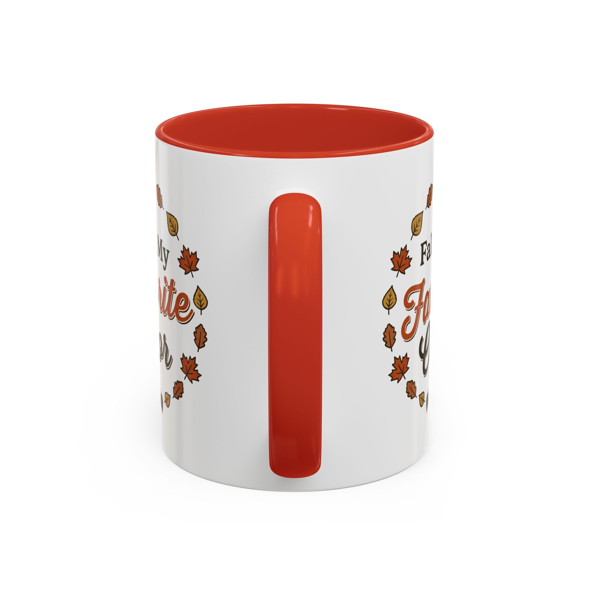 Fall Is My Favorite Color Accent Coffee Mug