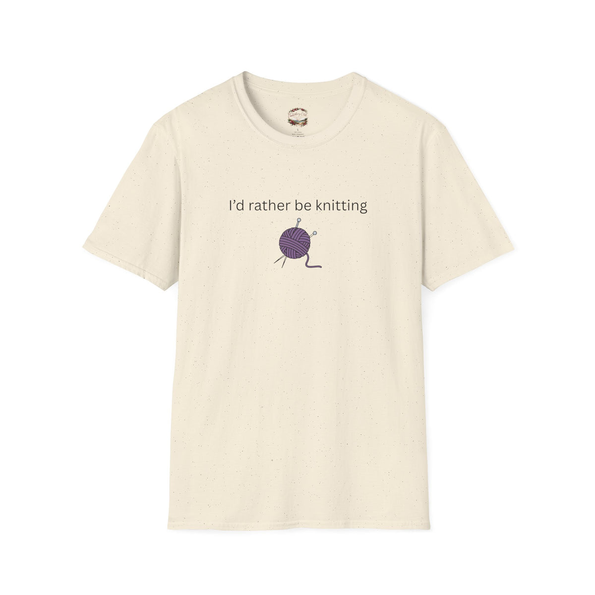 I'd Rather Be Knitting Graphic Tee