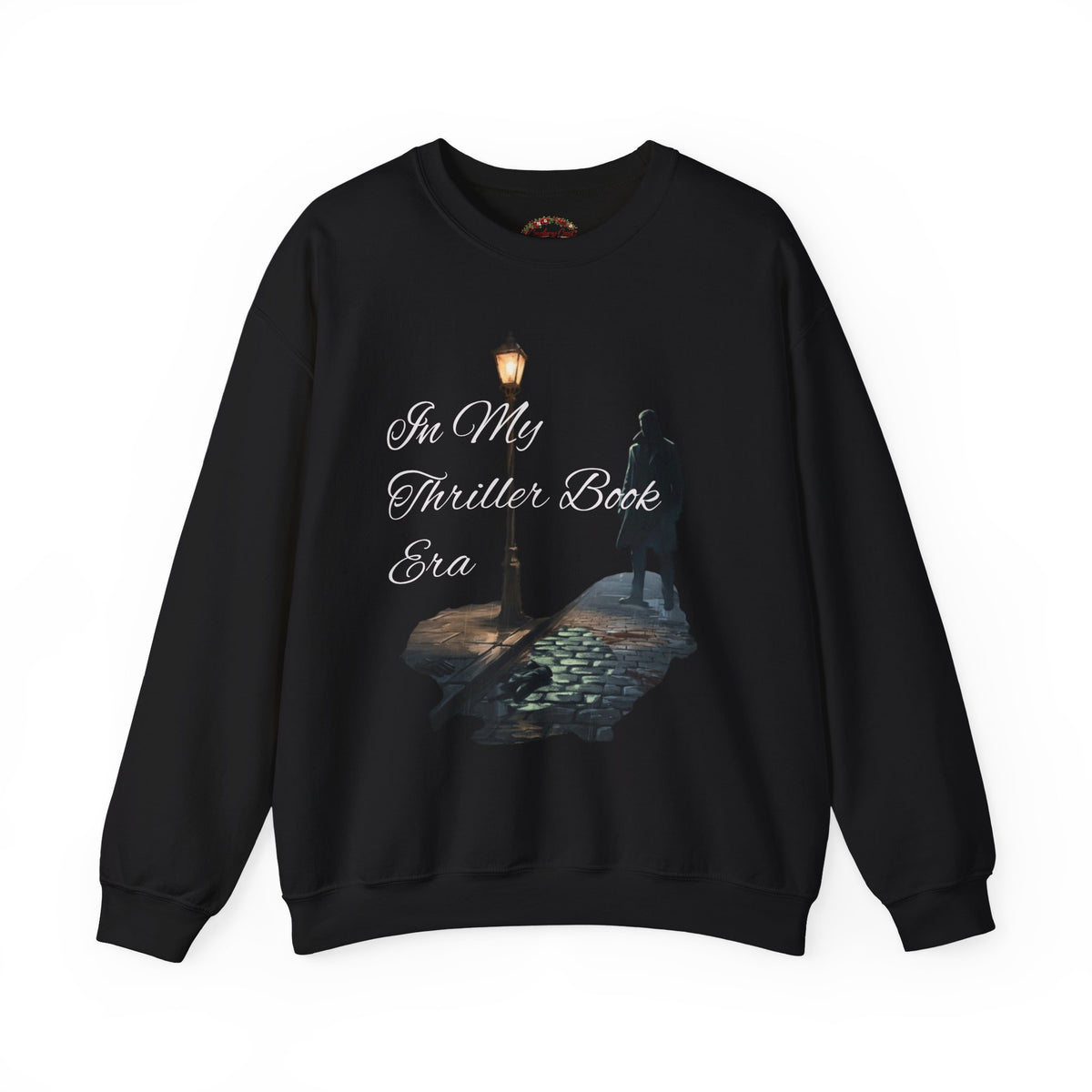 In My Thriller Book Era White Lettering Crewneck