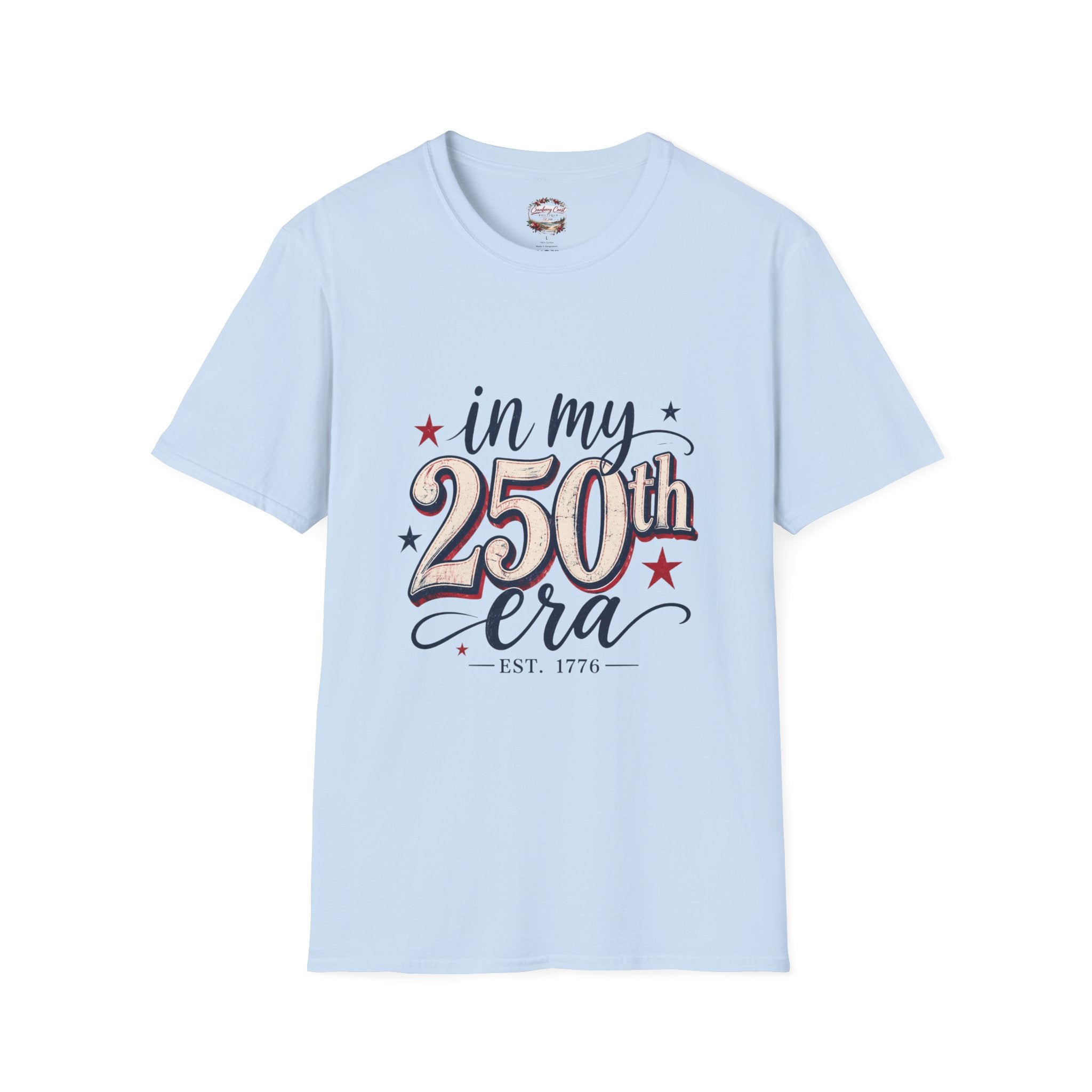 In My 250th Era Tee White Logo