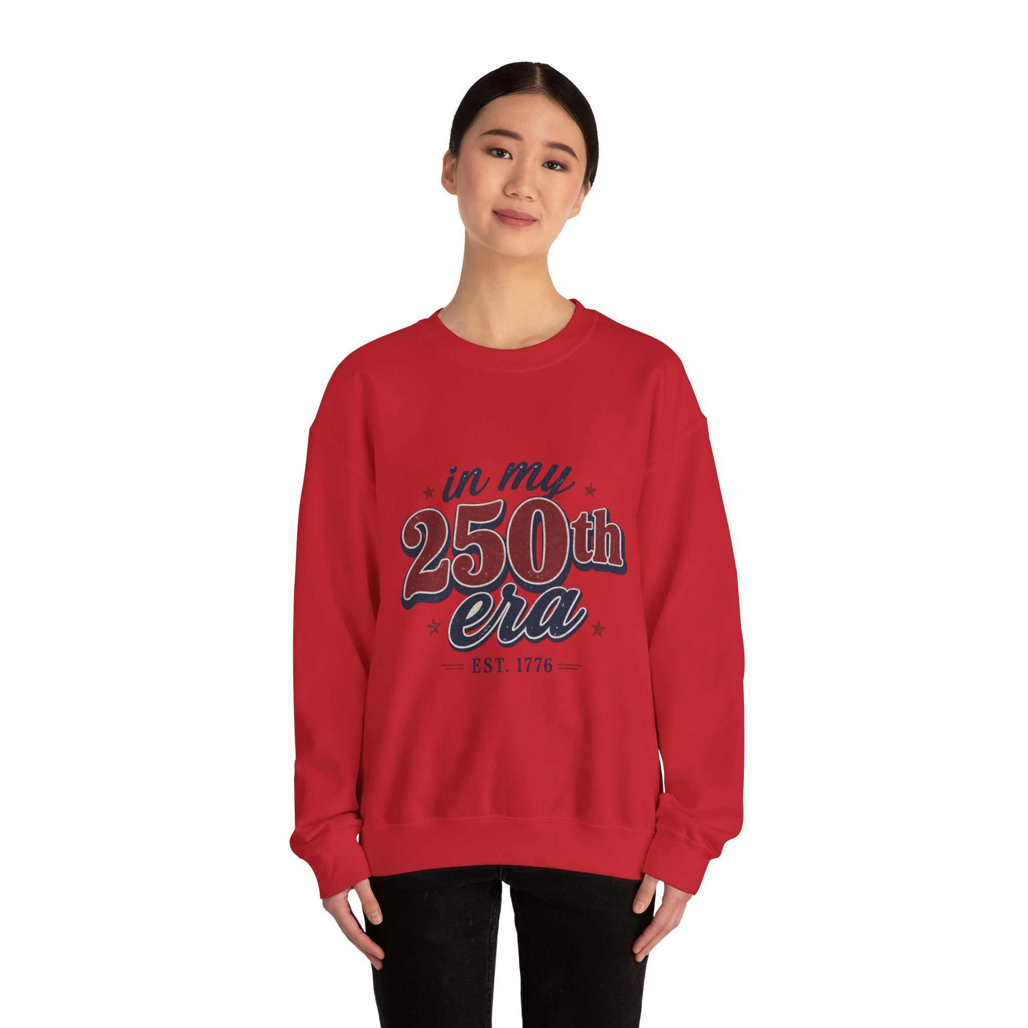 In My 250th Era Crewneck Red Logo