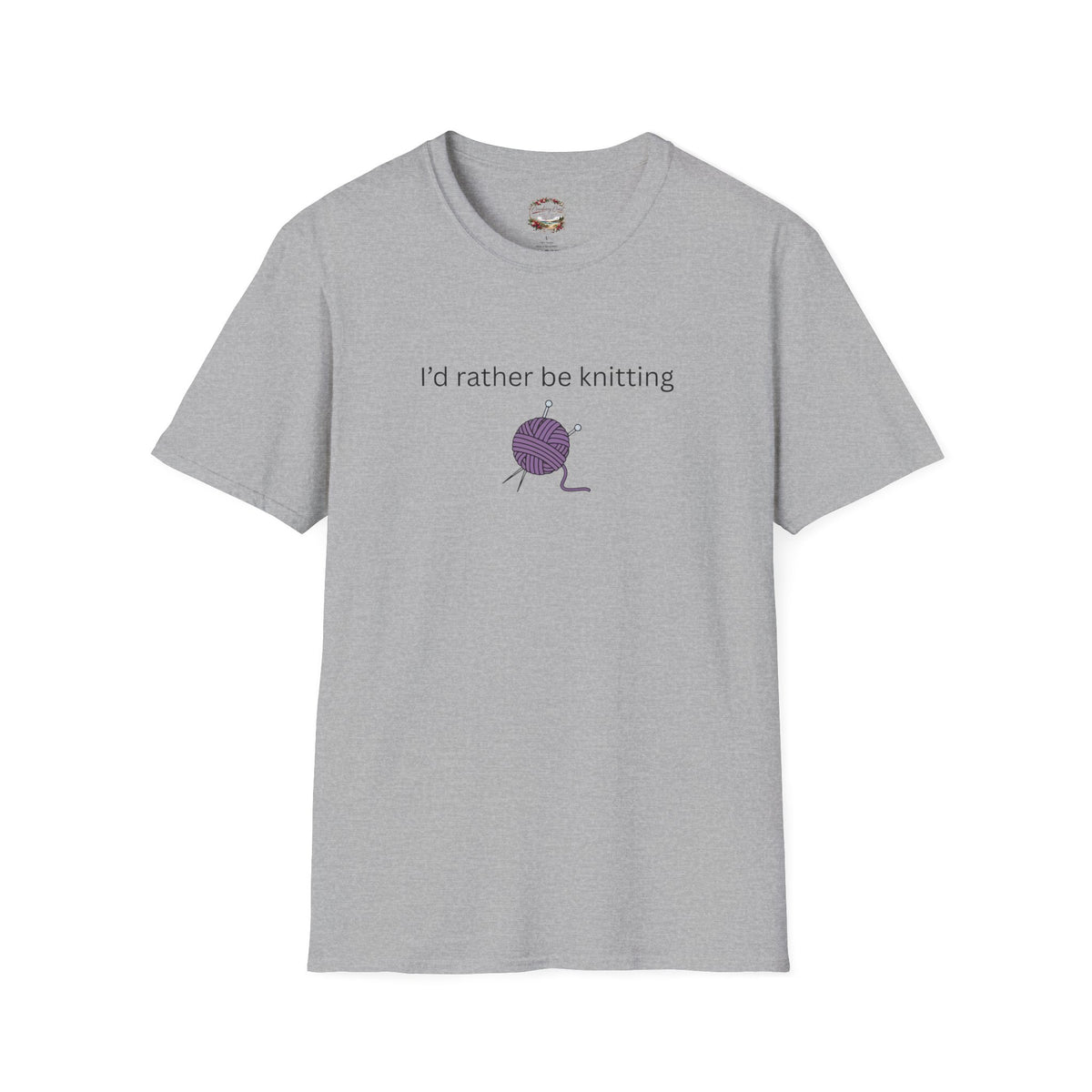 I'd Rather Be Knitting Graphic Tee
