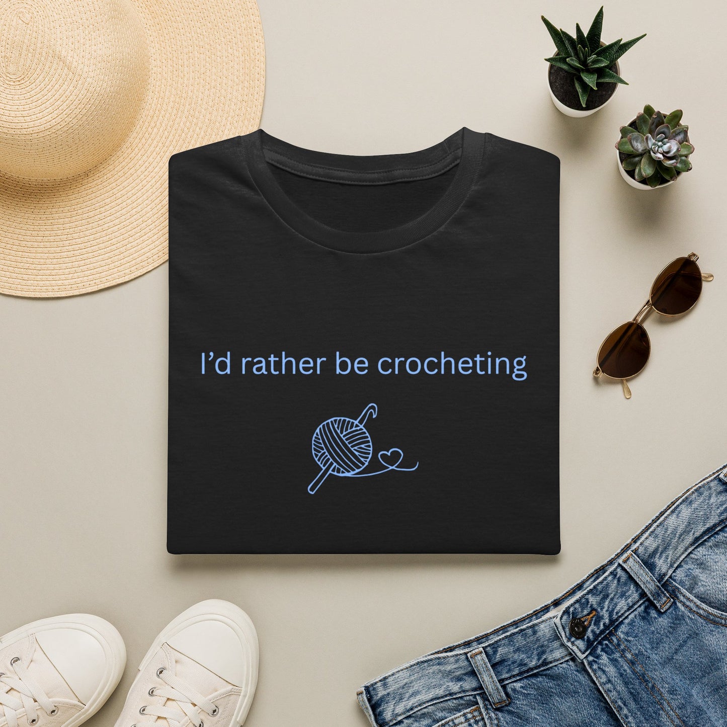 I'd Rather Be Crocheting T-Shirt