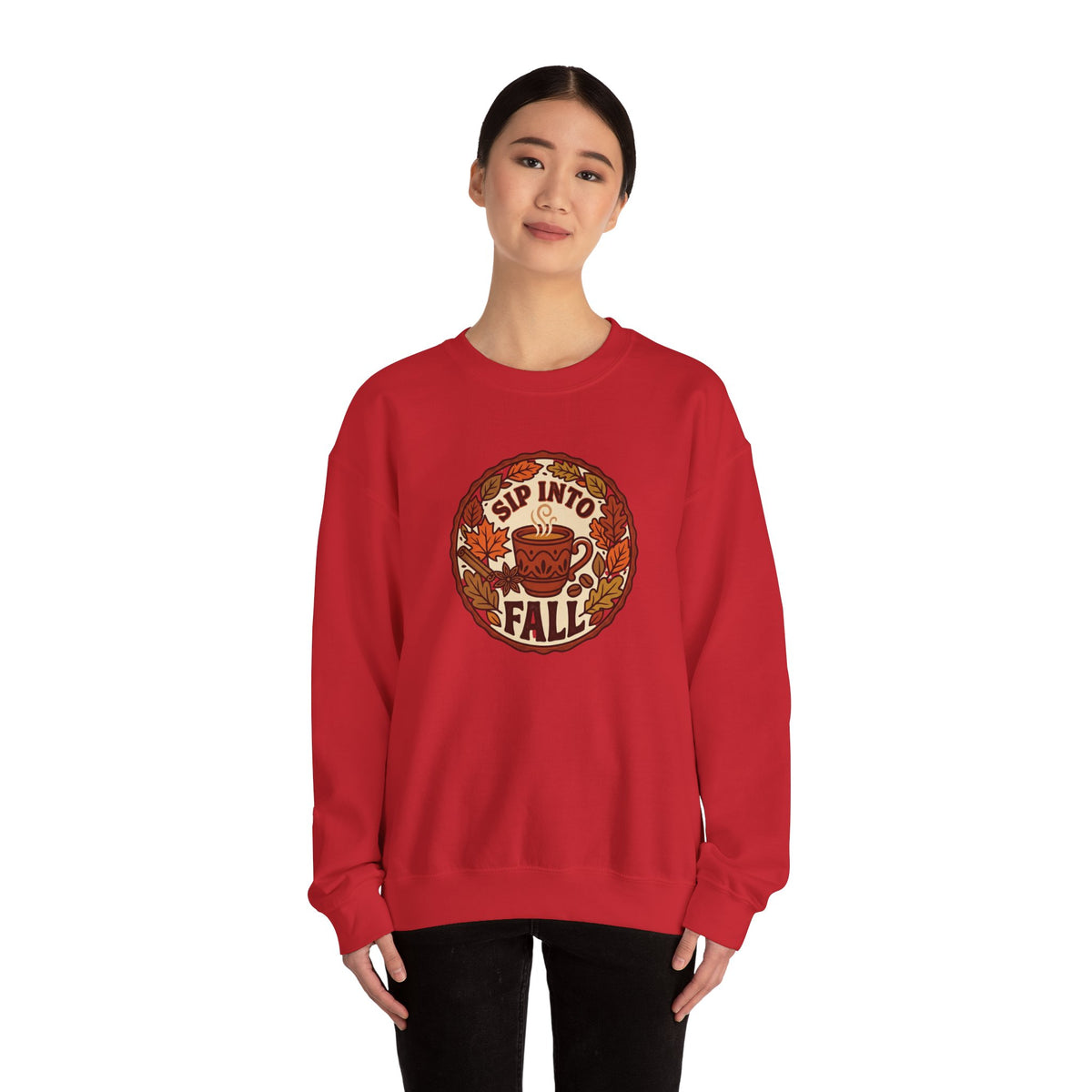 Sip Into Fall Crewneck
