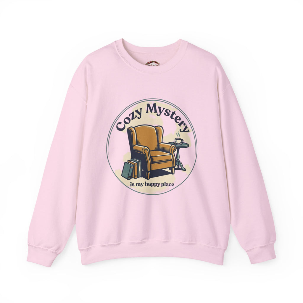 Cozy Mystery Is My Happy Place Crewneck