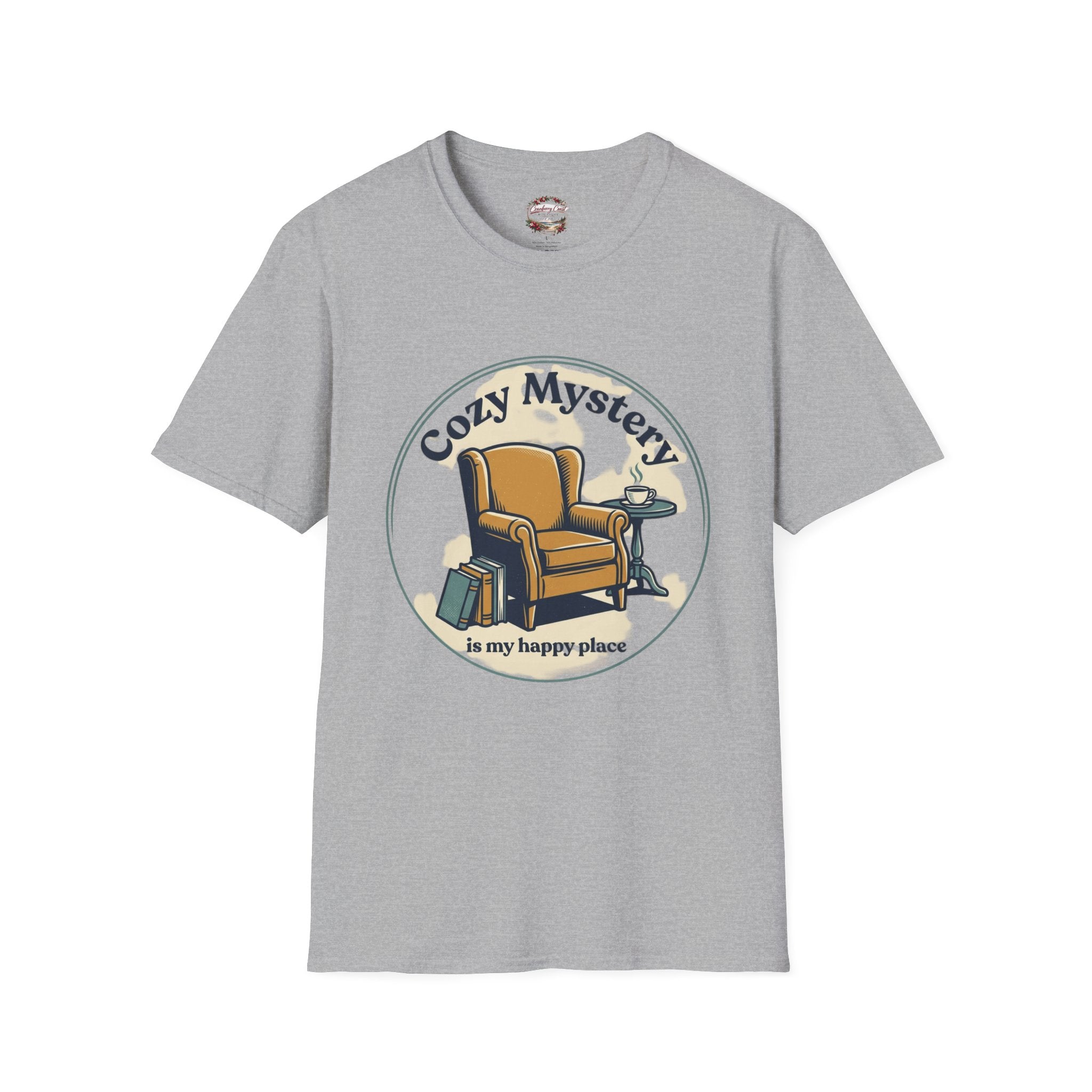 Cozy Mystery Is My Happy Place Tee