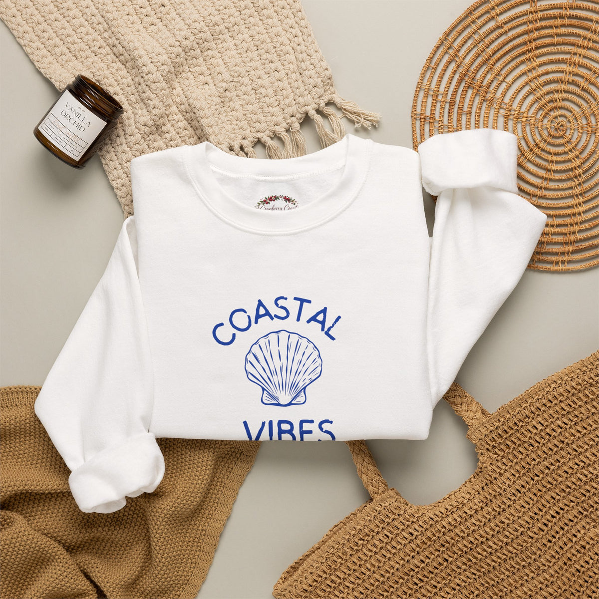 Coastal Vibes Crewneck