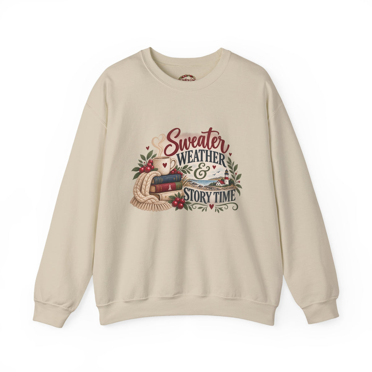 Sweater Weather & Story Time Crewneck