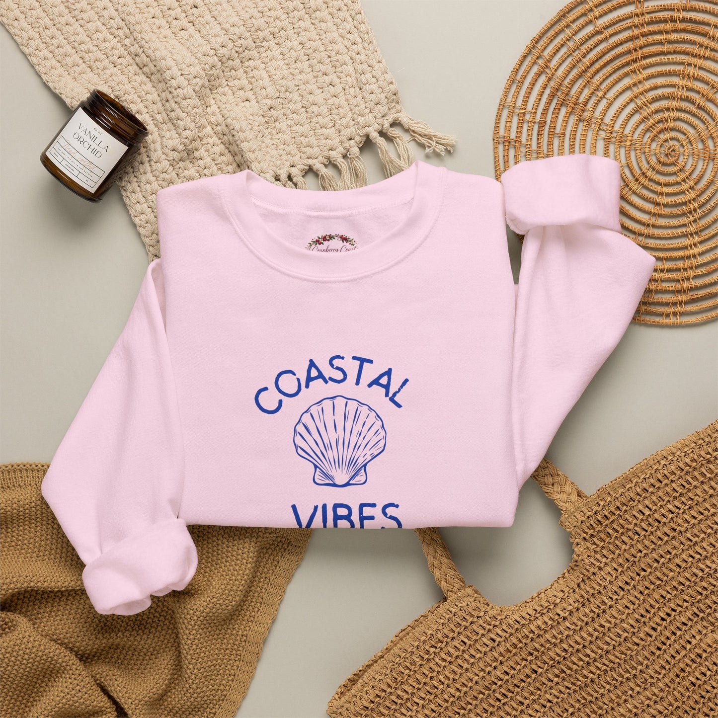 Coastal Vibes Crewneck