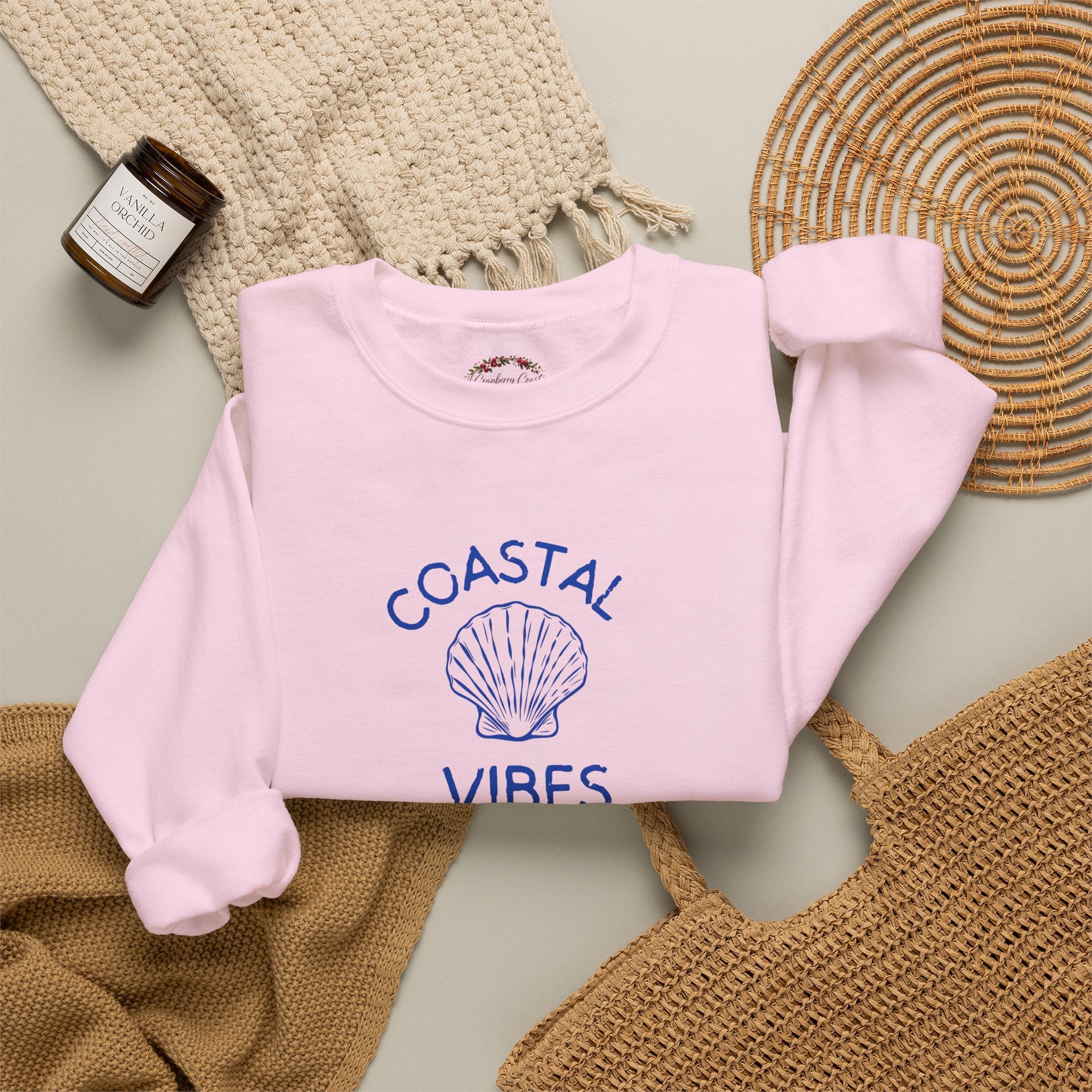Coastal Vibes Crewneck