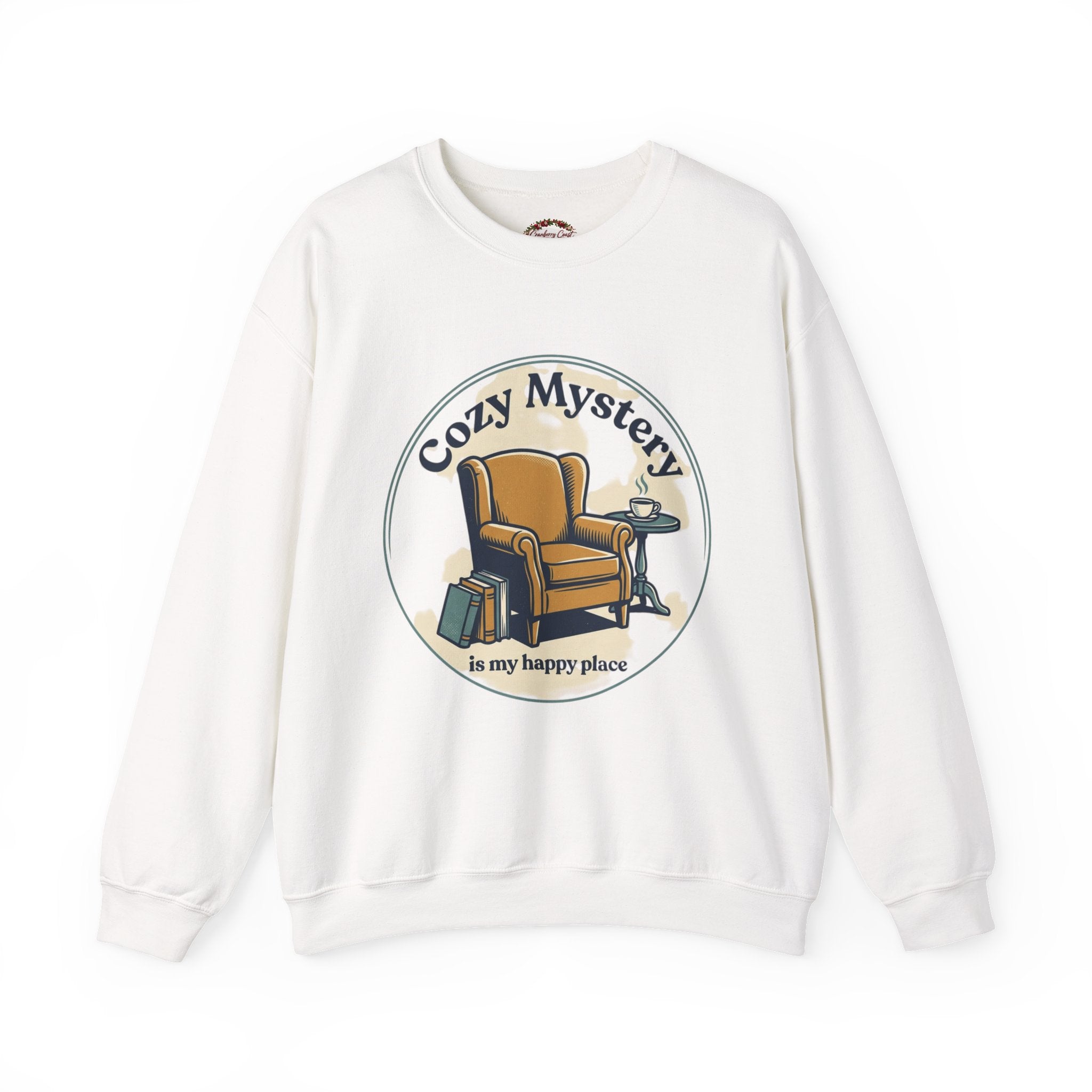Cozy Mystery Is My Happy Place Crewneck