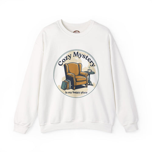 Cozy Mystery Is My Happy Place Crewneck