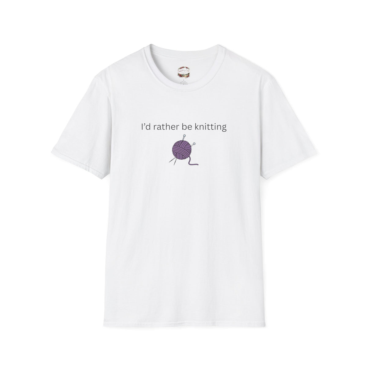 I'd Rather Be Knitting Graphic Tee