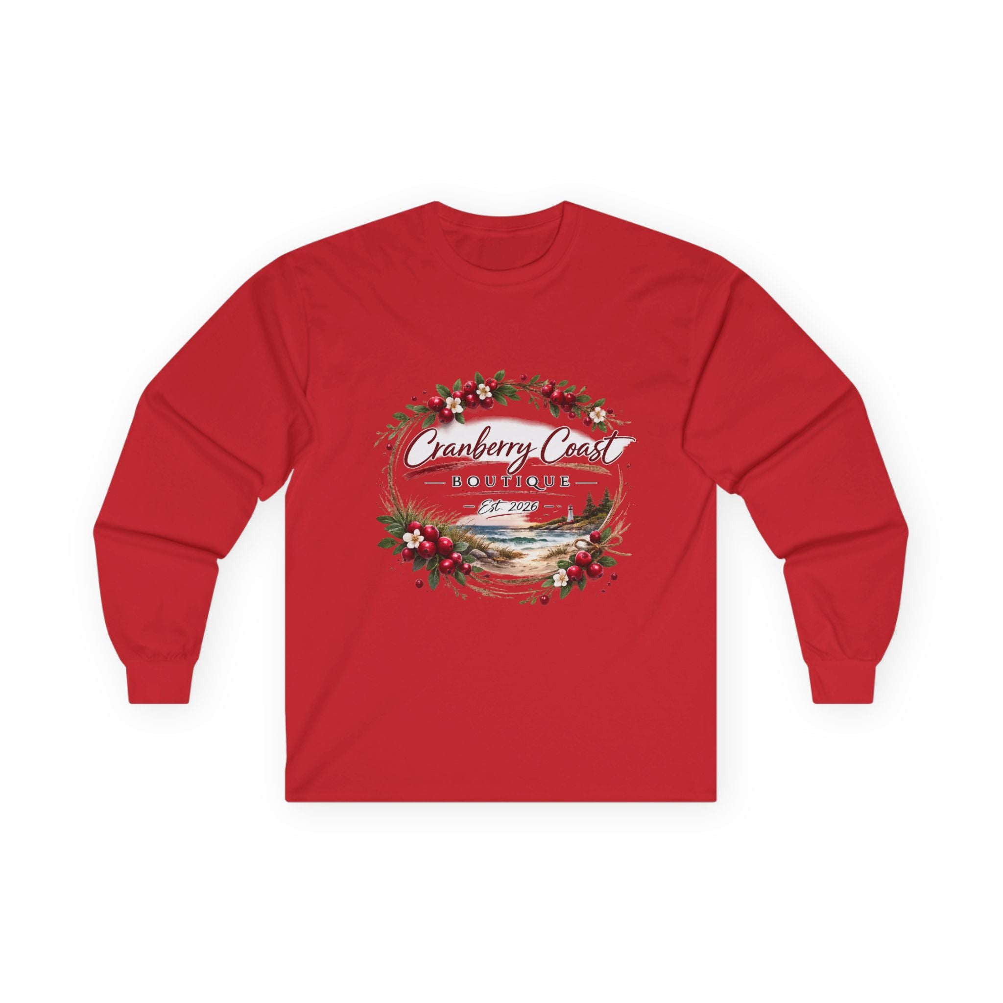 Cranberry Coast Boutique Long Sleeve Tee