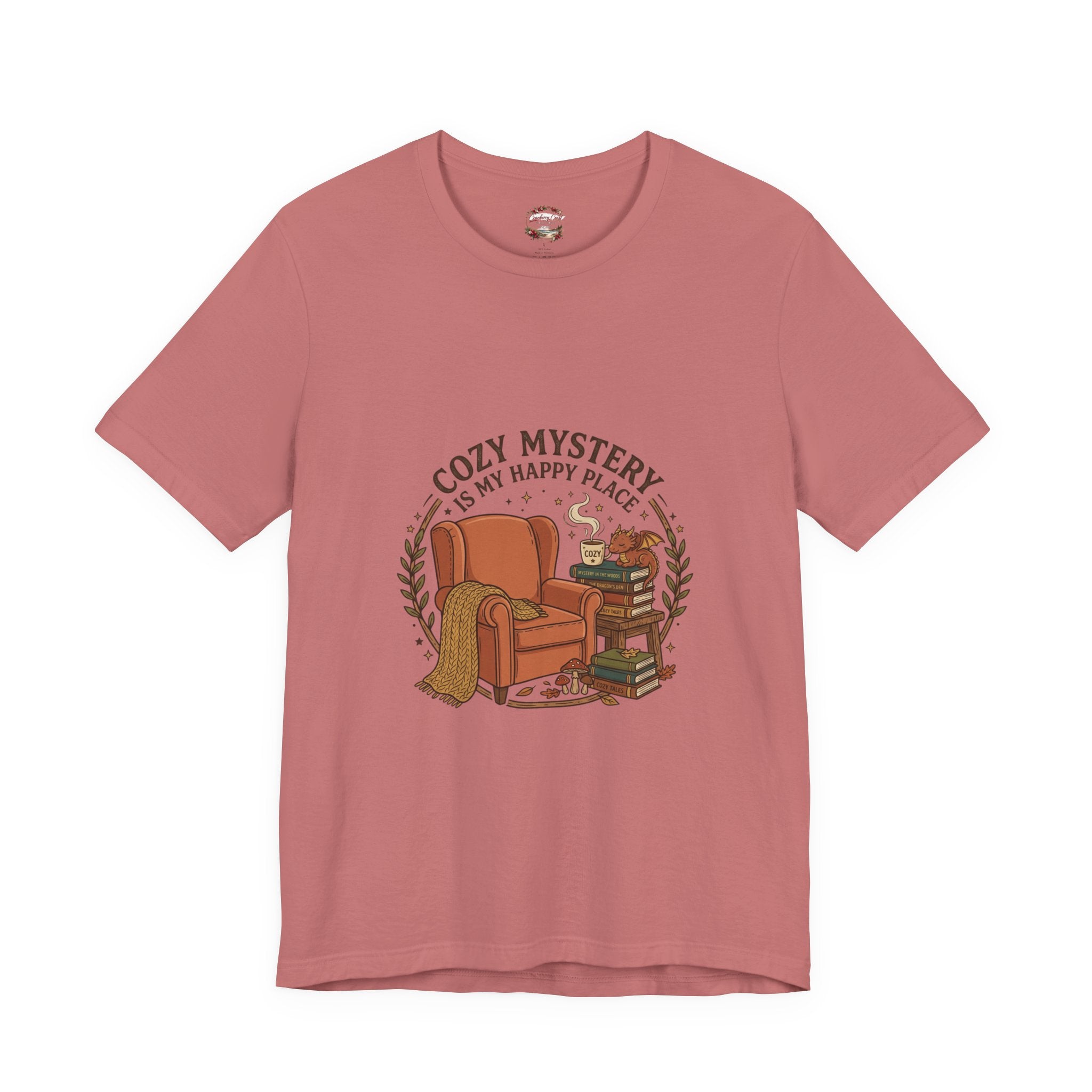"Cozy Mystery Is My Happy Place" Tee