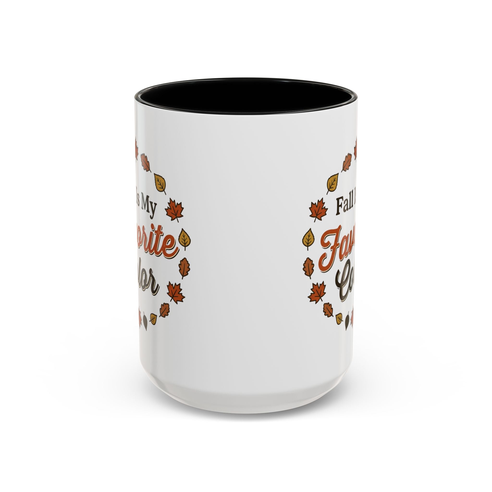 Fall Is My Favorite Color Accent Coffee Mug