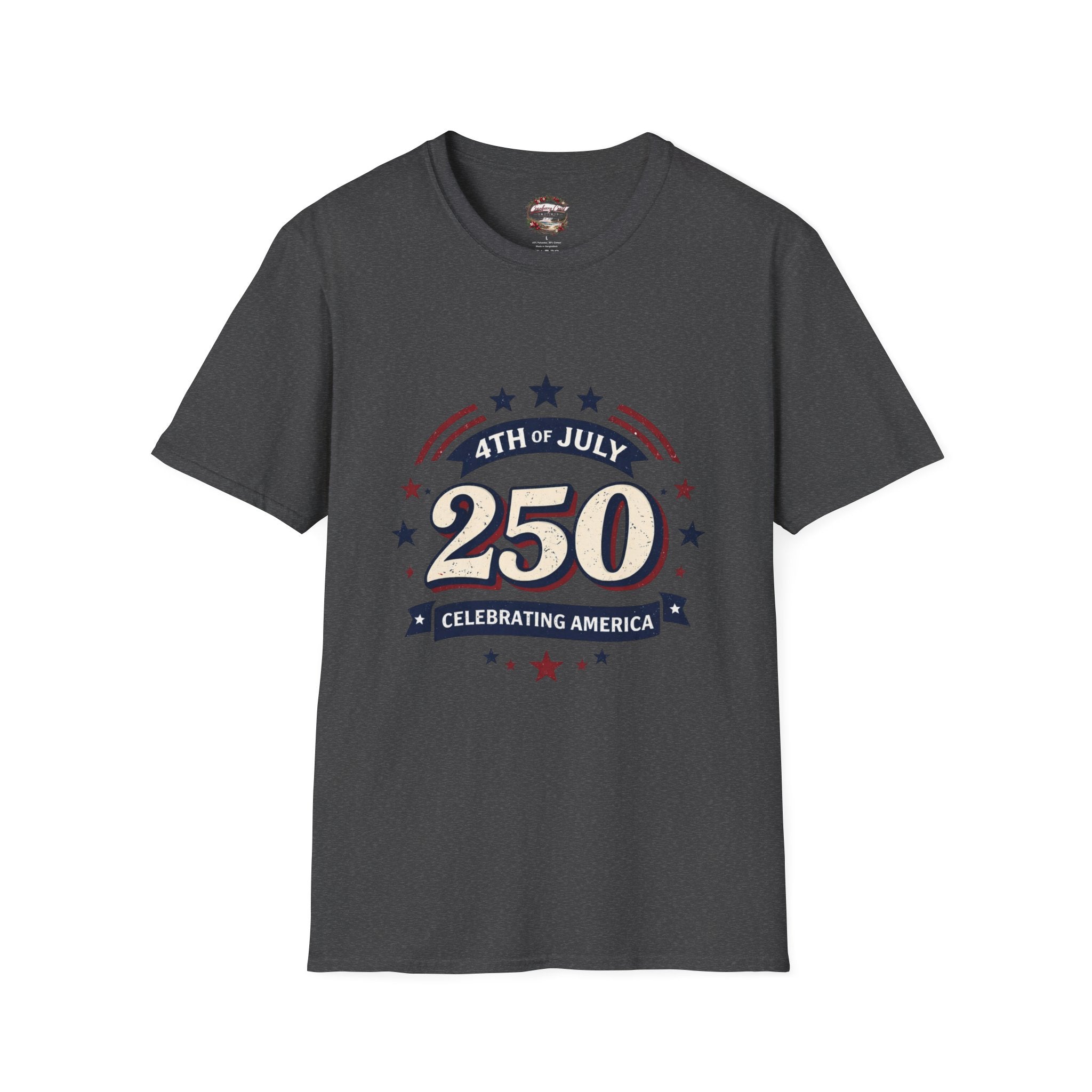 "4th of July 250 Celebrating America" Tee