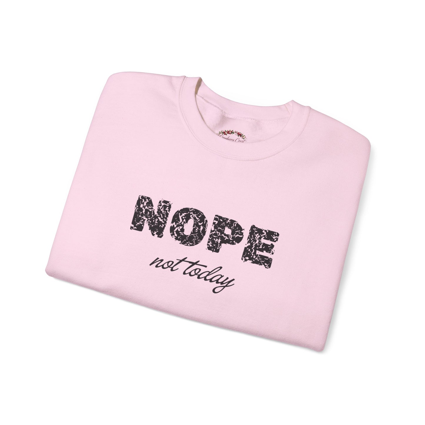 Nope Not Today Crewneck