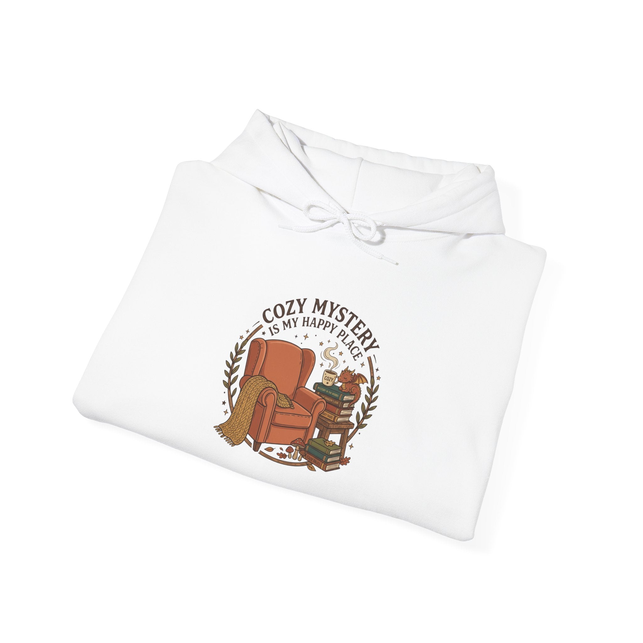 "Cozy Mystery Is My Happy Place" Hoodie
