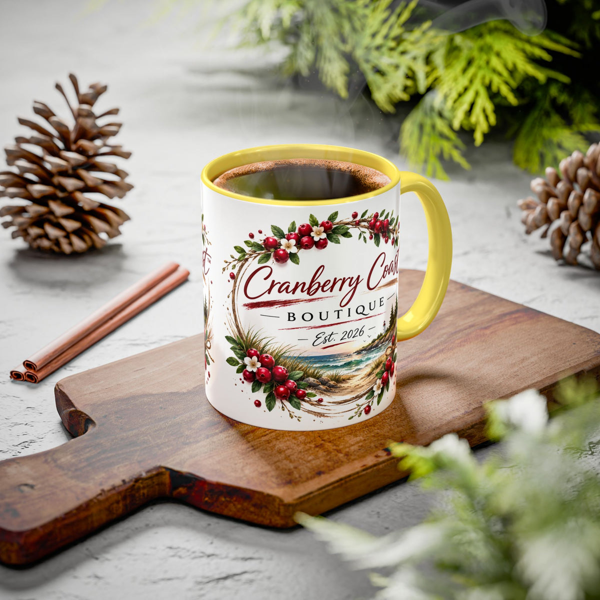 Cranberry Coast Boutique Mug