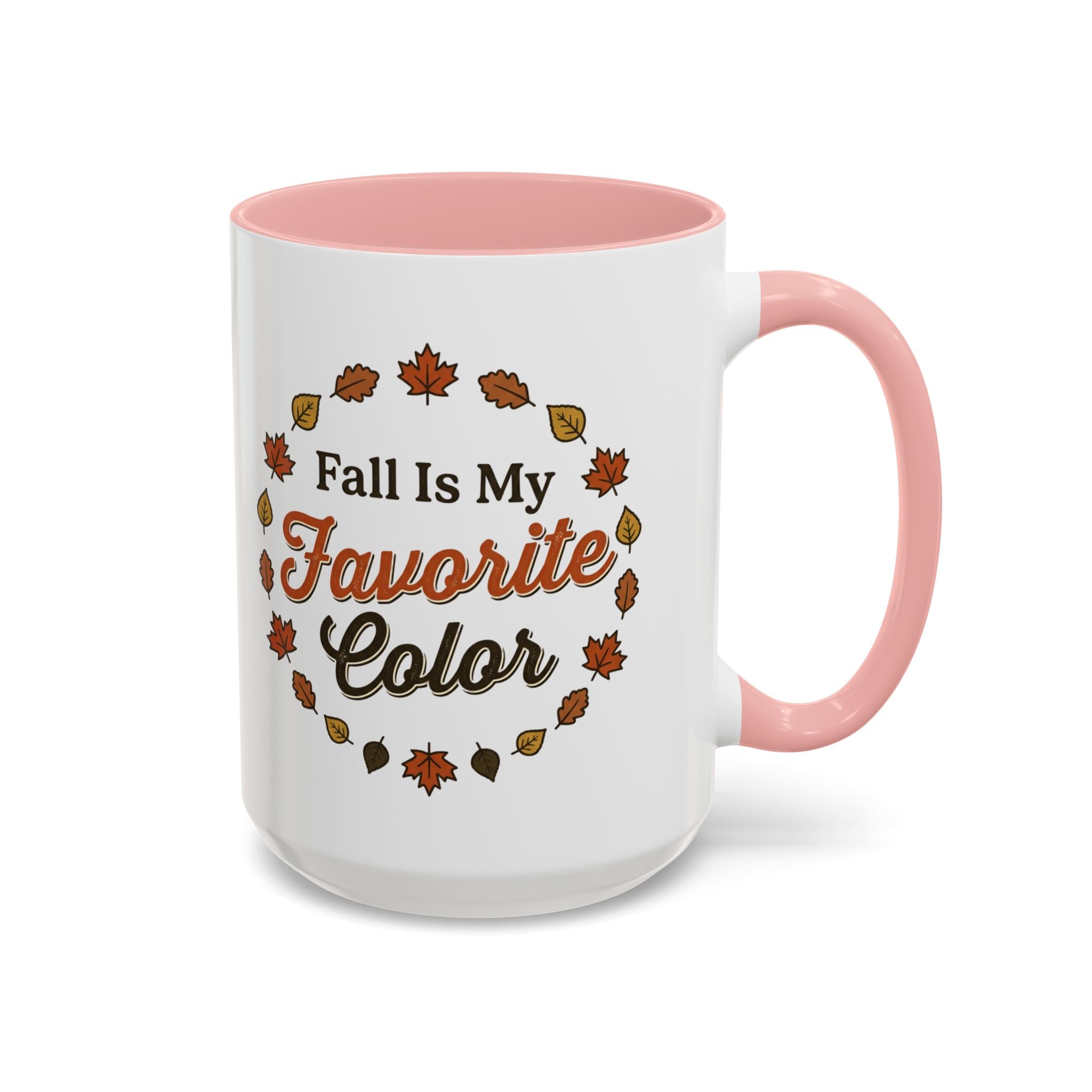 Fall Is My Favorite Color Accent Coffee Mug