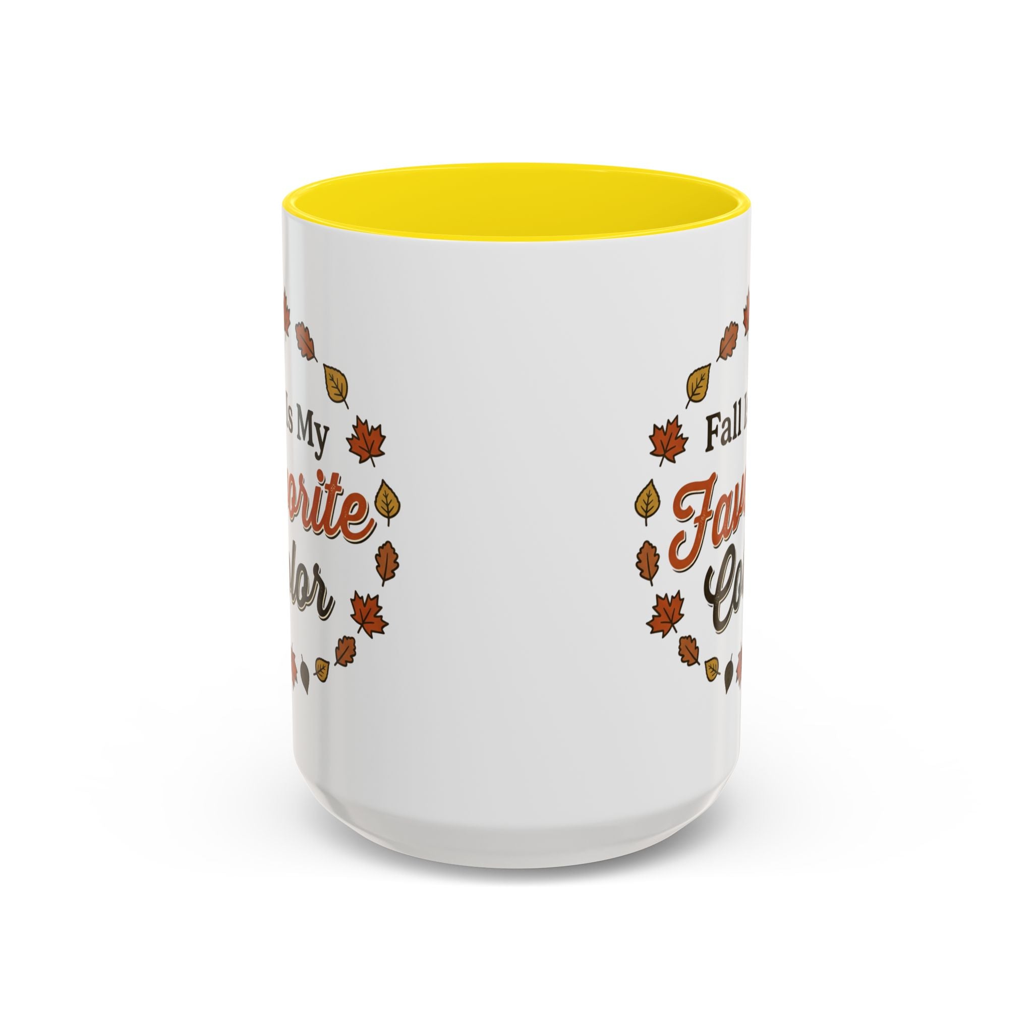 Fall Is My Favorite Color Accent Coffee Mug