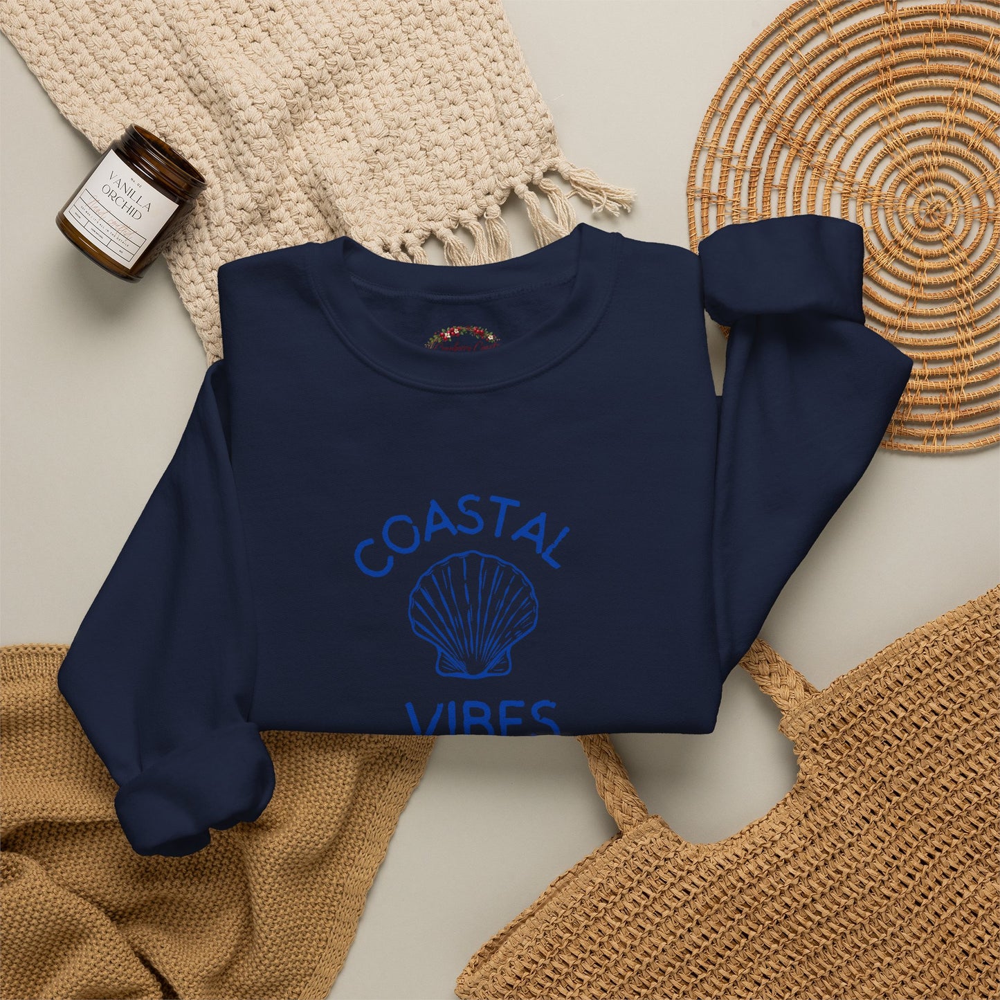 Coastal Vibes Crewneck