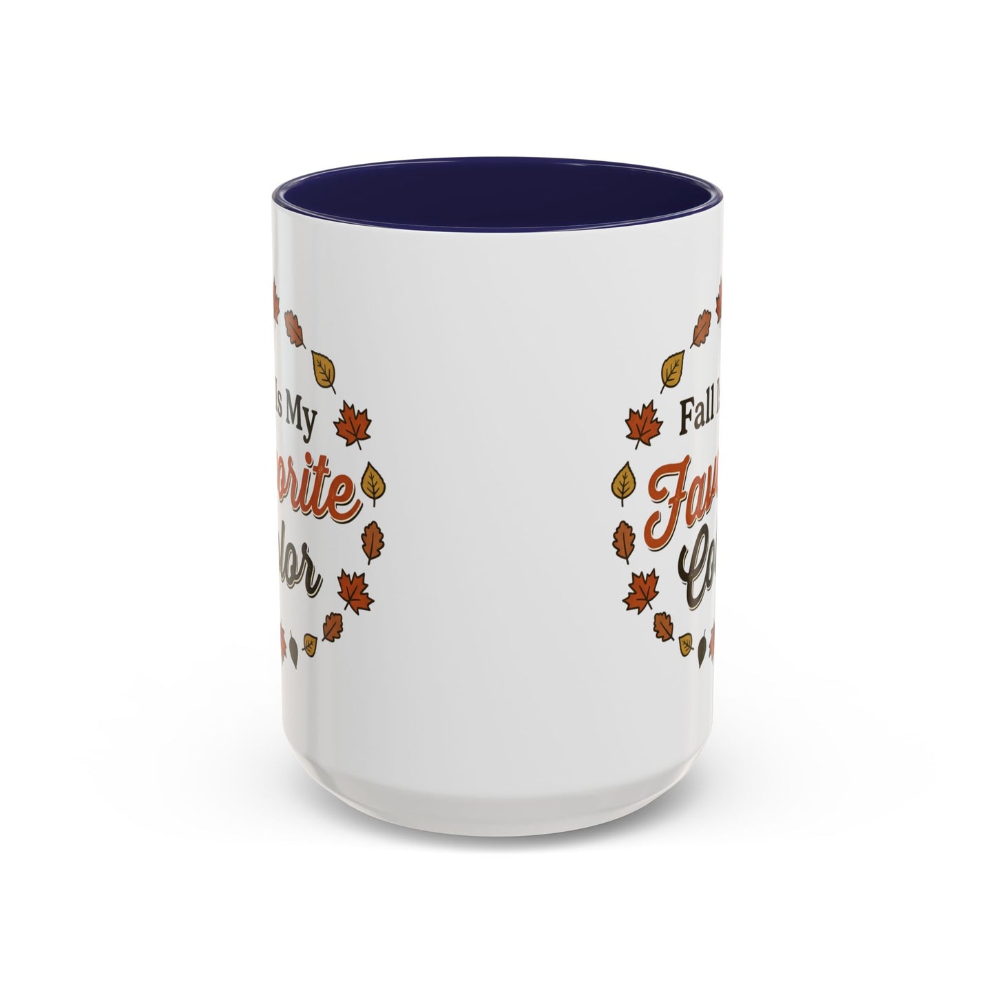 Fall Is My Favorite Color Accent Coffee Mug