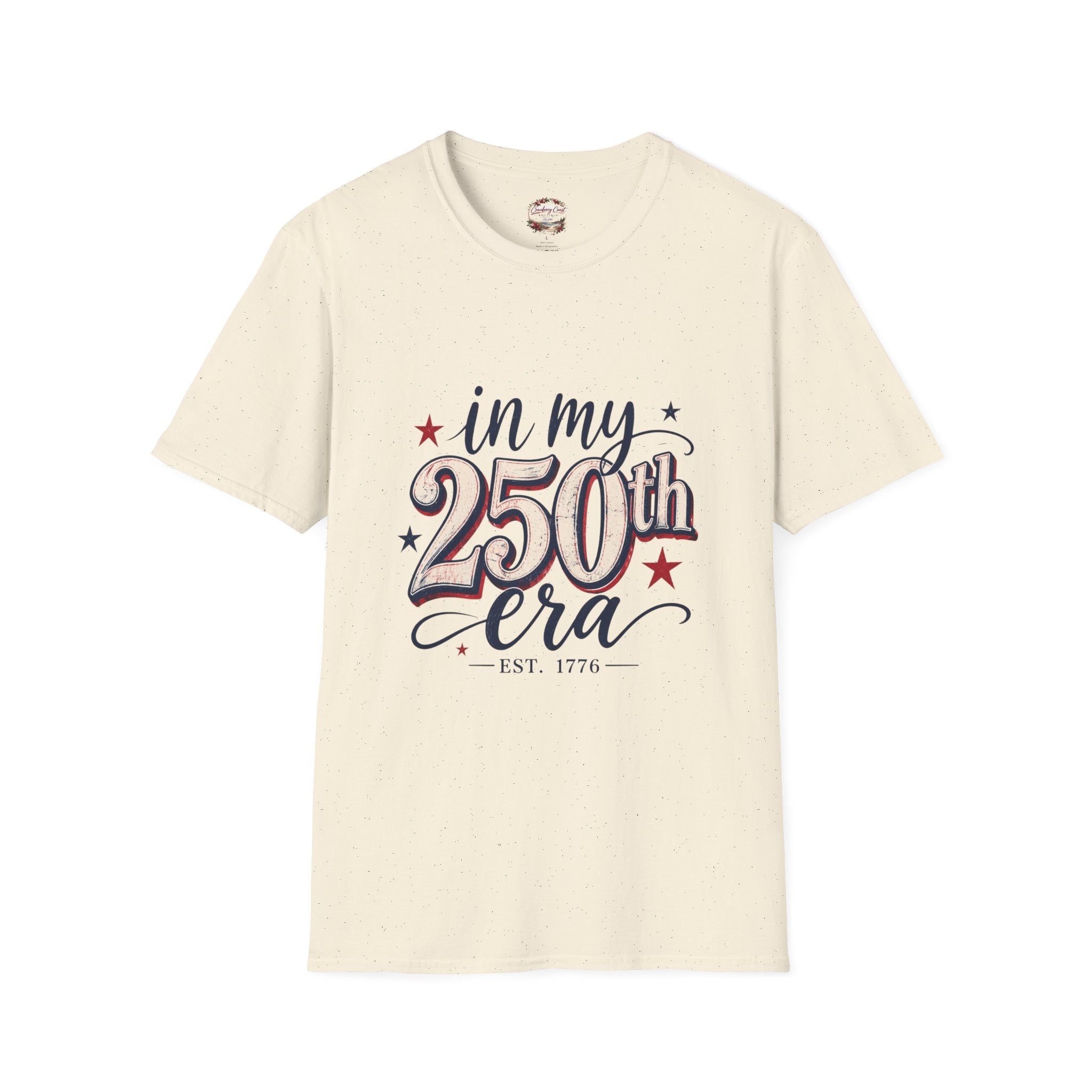 In My 250th Era Tee White Logo