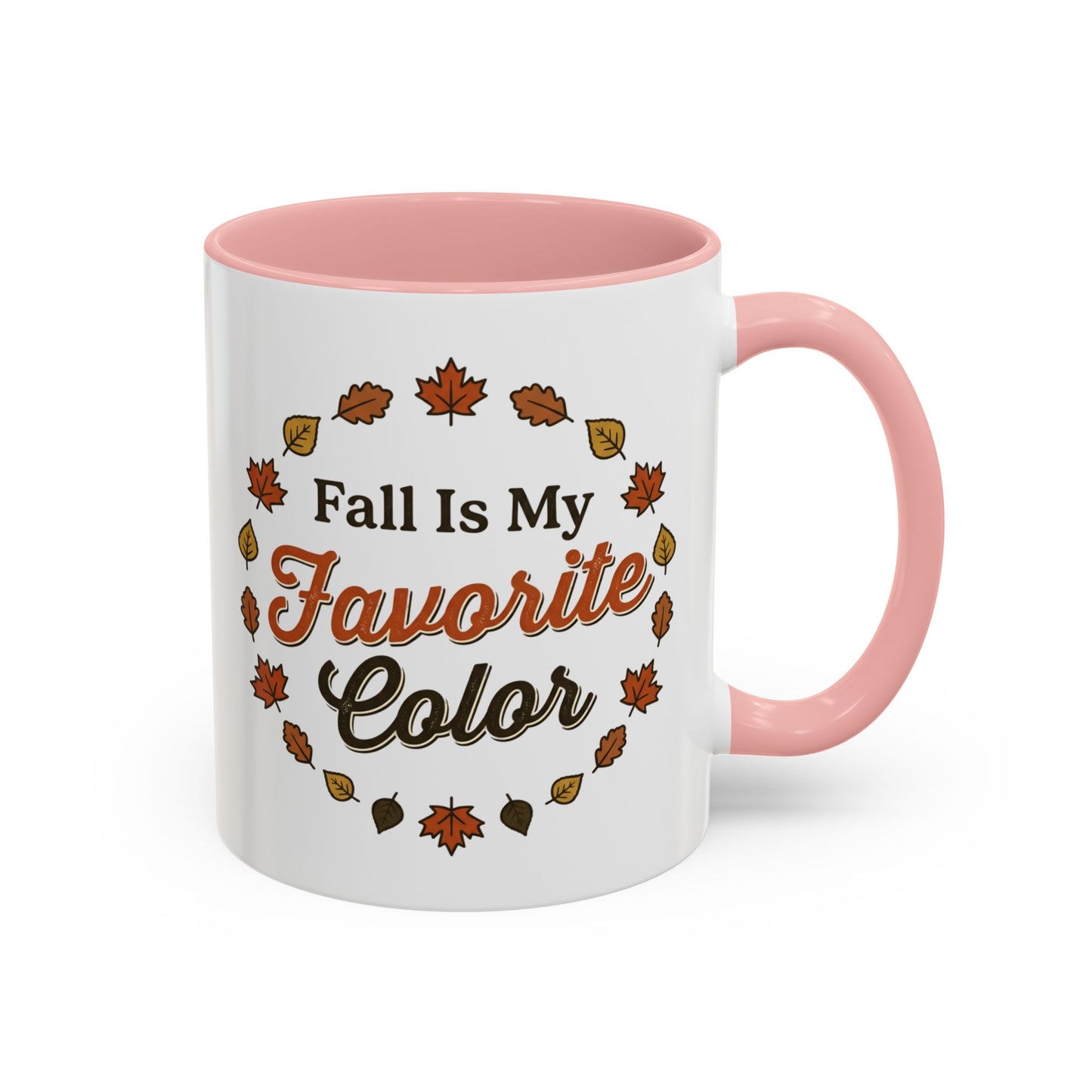 Fall Is My Favorite Color Accent Coffee Mug